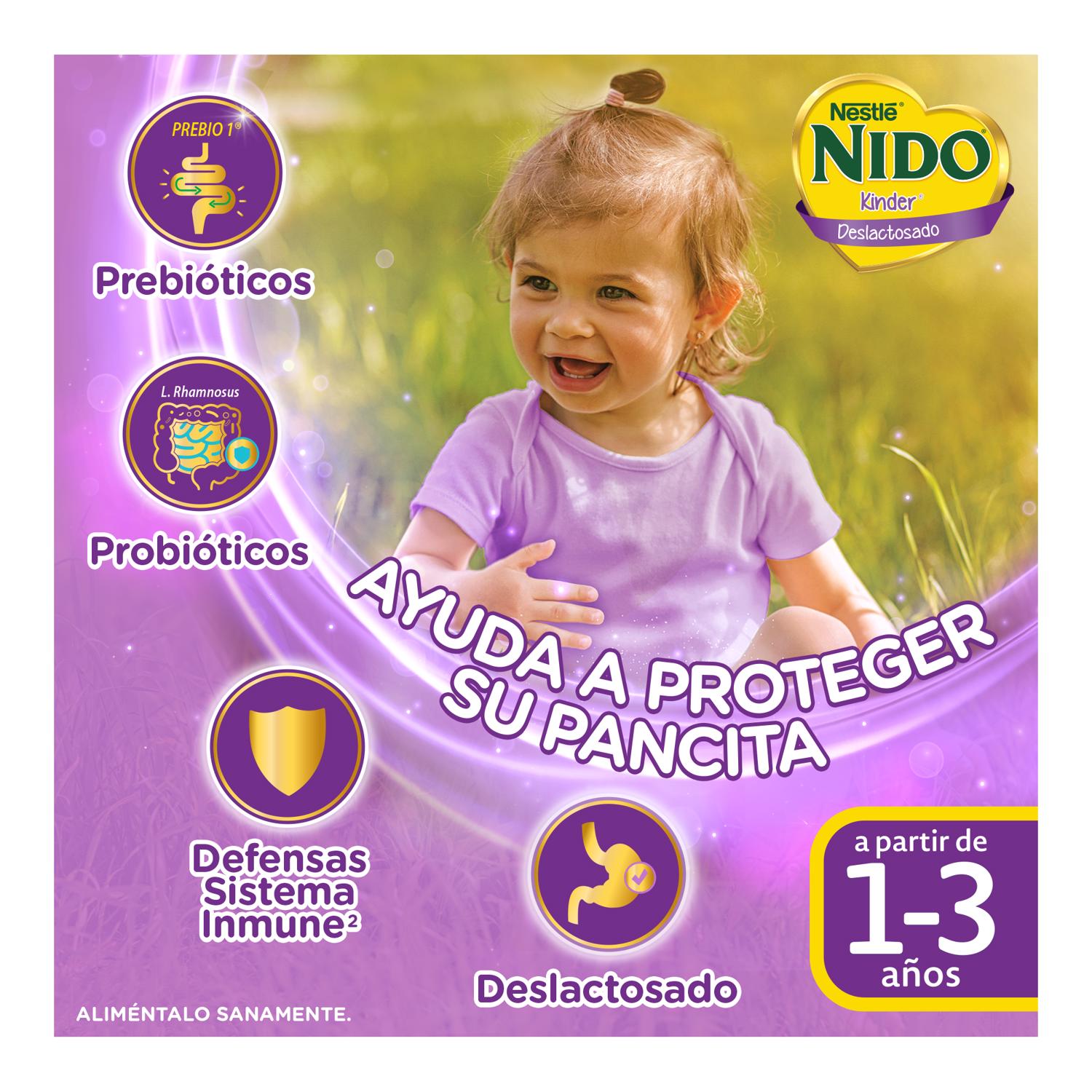 Alimento Lacteo Kinder Deslactosado Nido 1.5 Kg