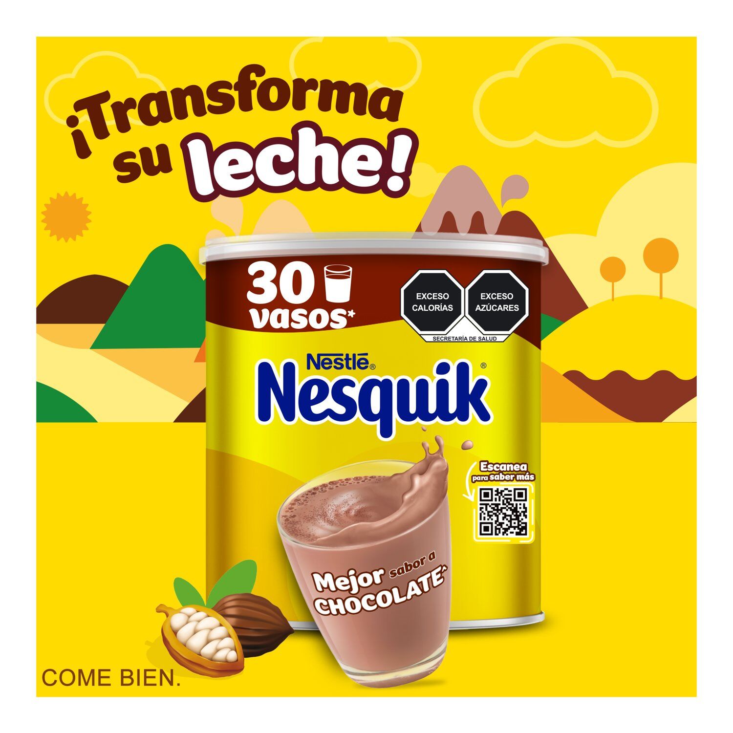 Bebida Chocolate Nesquik 400.0 Gr