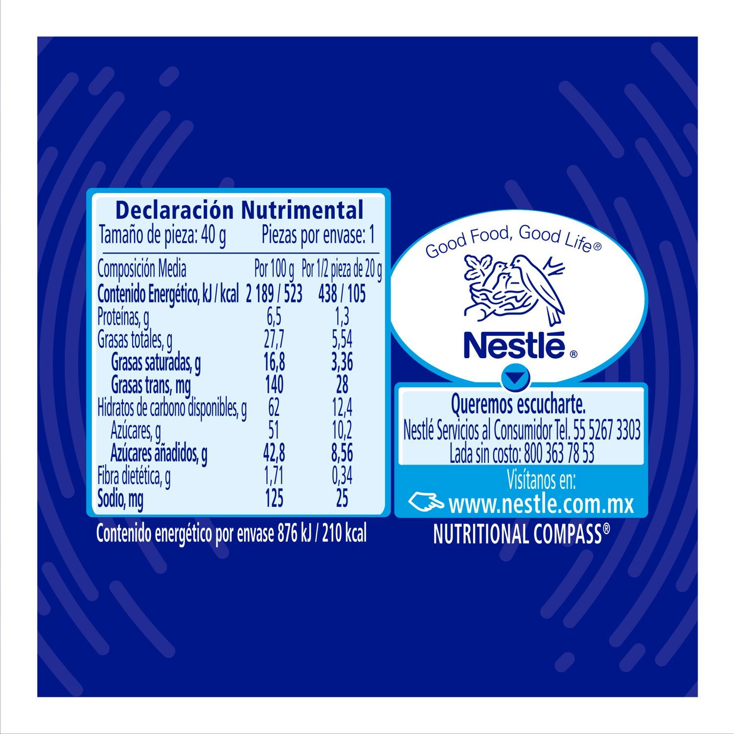 Chocolate Crunch Nestle 40.0 Gr
