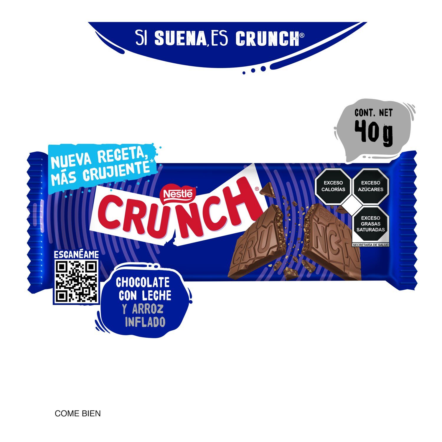 Chocolate Crunch Nestle 40.0 Gr