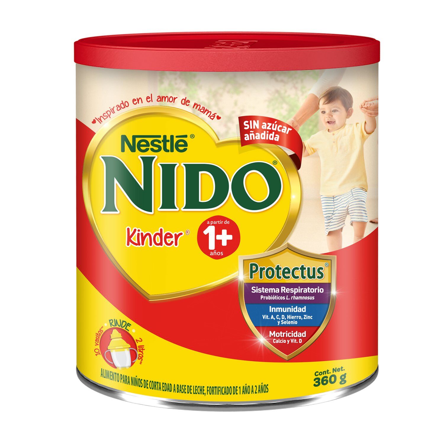 Alimento Lacteo 1+ Protectus Nido 360.0 Gr