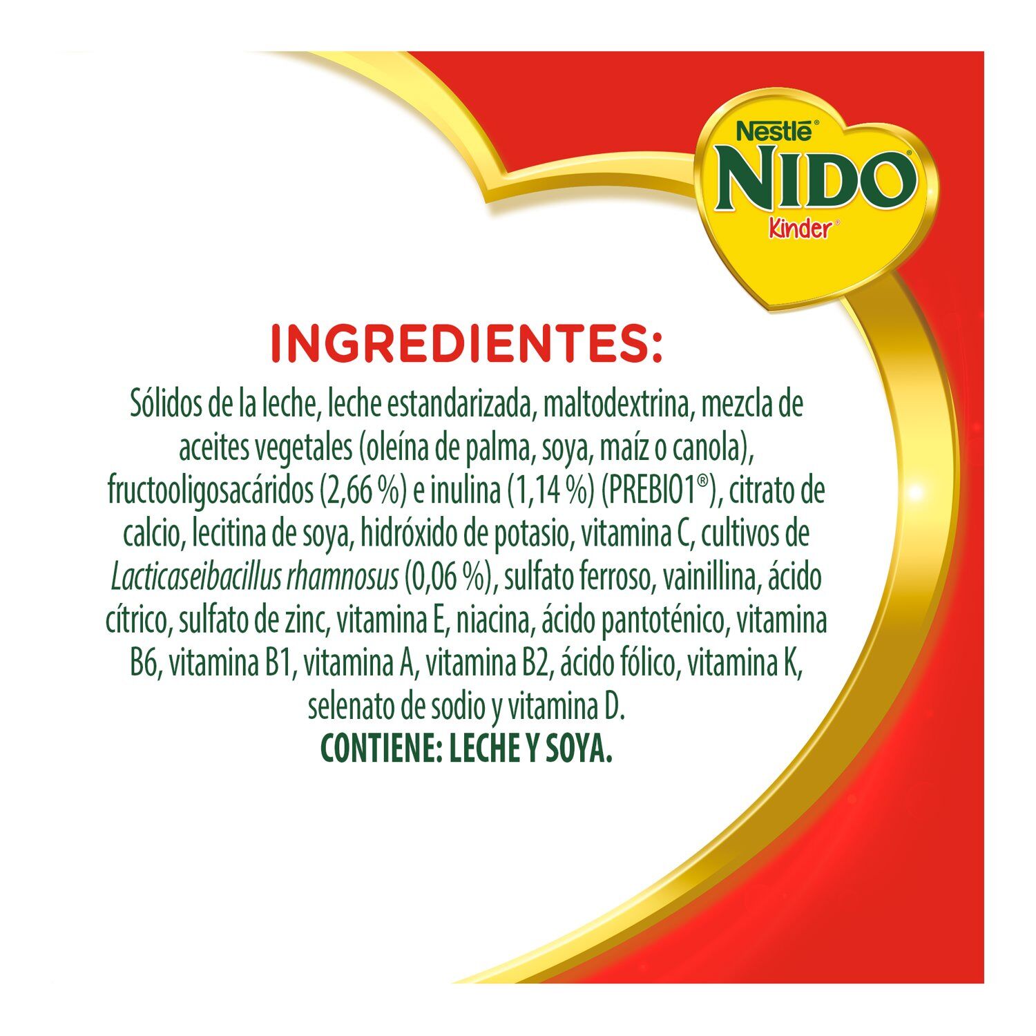 Alimento Lacteo 1+ Protectus Nido 360.0 Gr