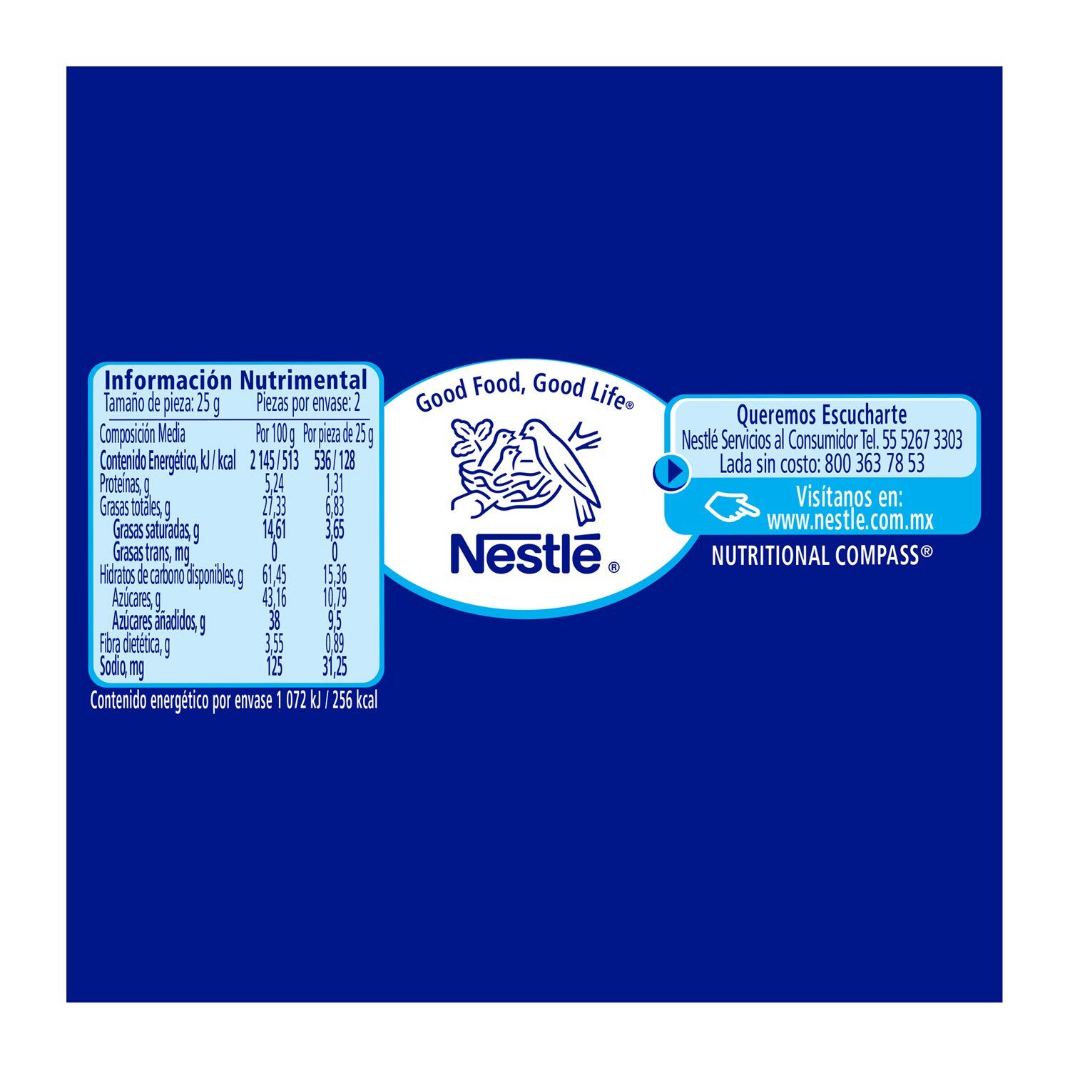 Chocolate Crunch Crisp Nestle 40.0 Gr
