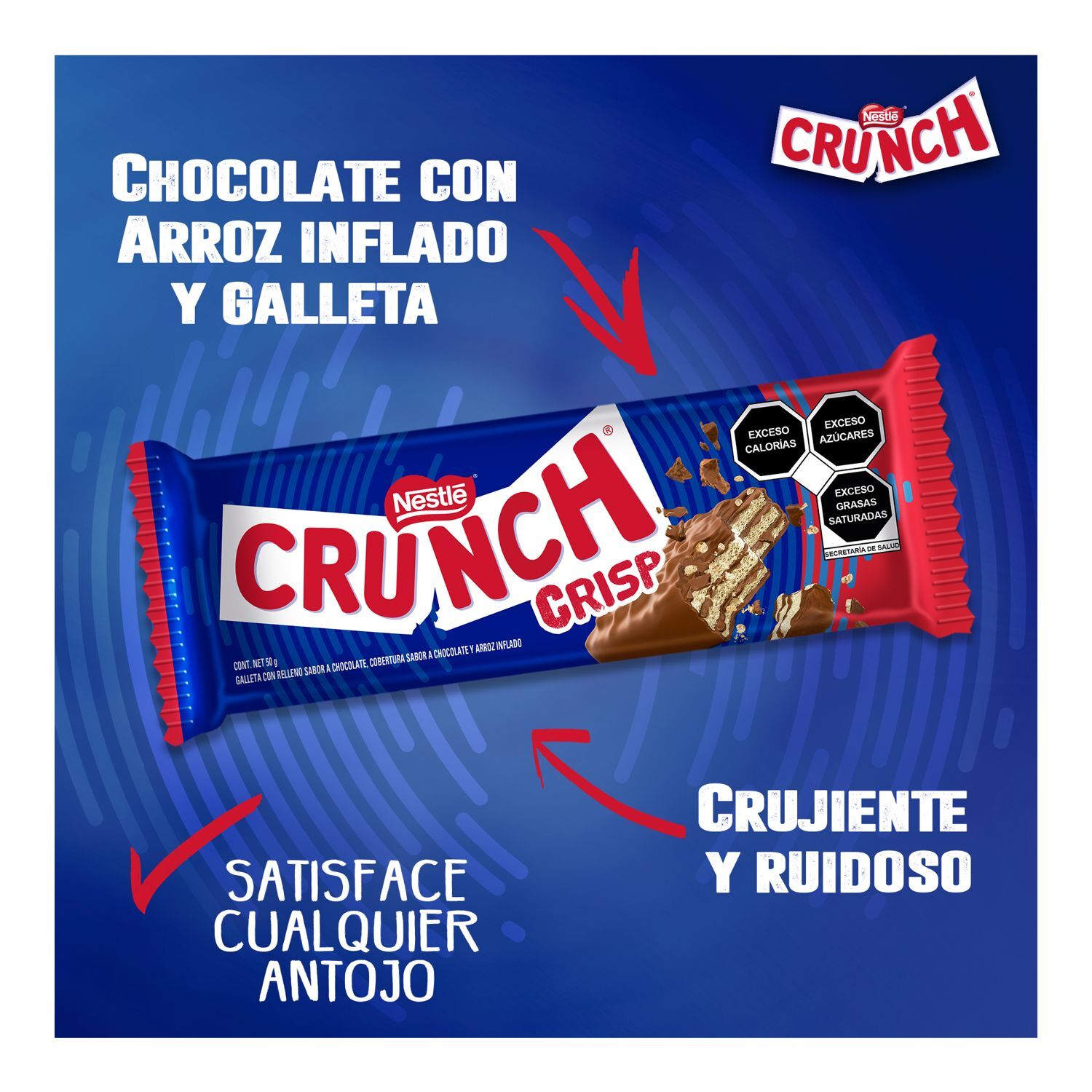 Chocolate Crunch Crisp Nestle 40.0 Gr