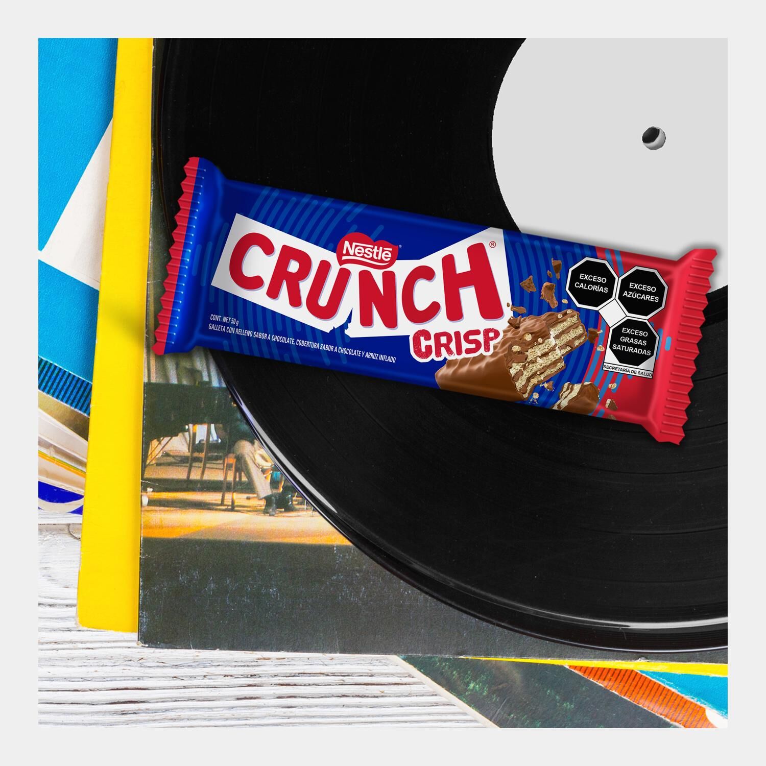 Chocolate Crunch Crisp Nestle 40.0 Gr