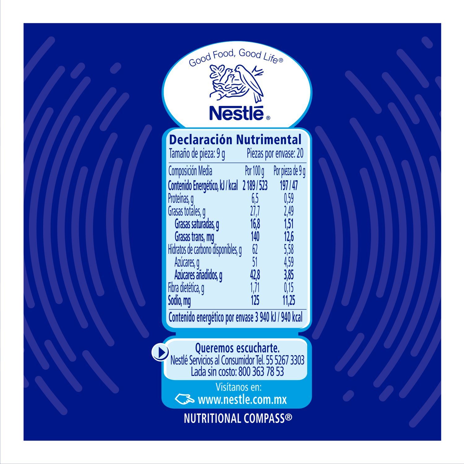 Bolsa Stick Crunch Nestle 14.0 Pza
