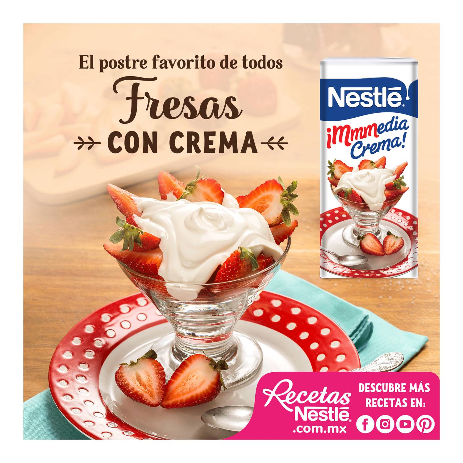 Media Crema Nestle 190.0 Gr