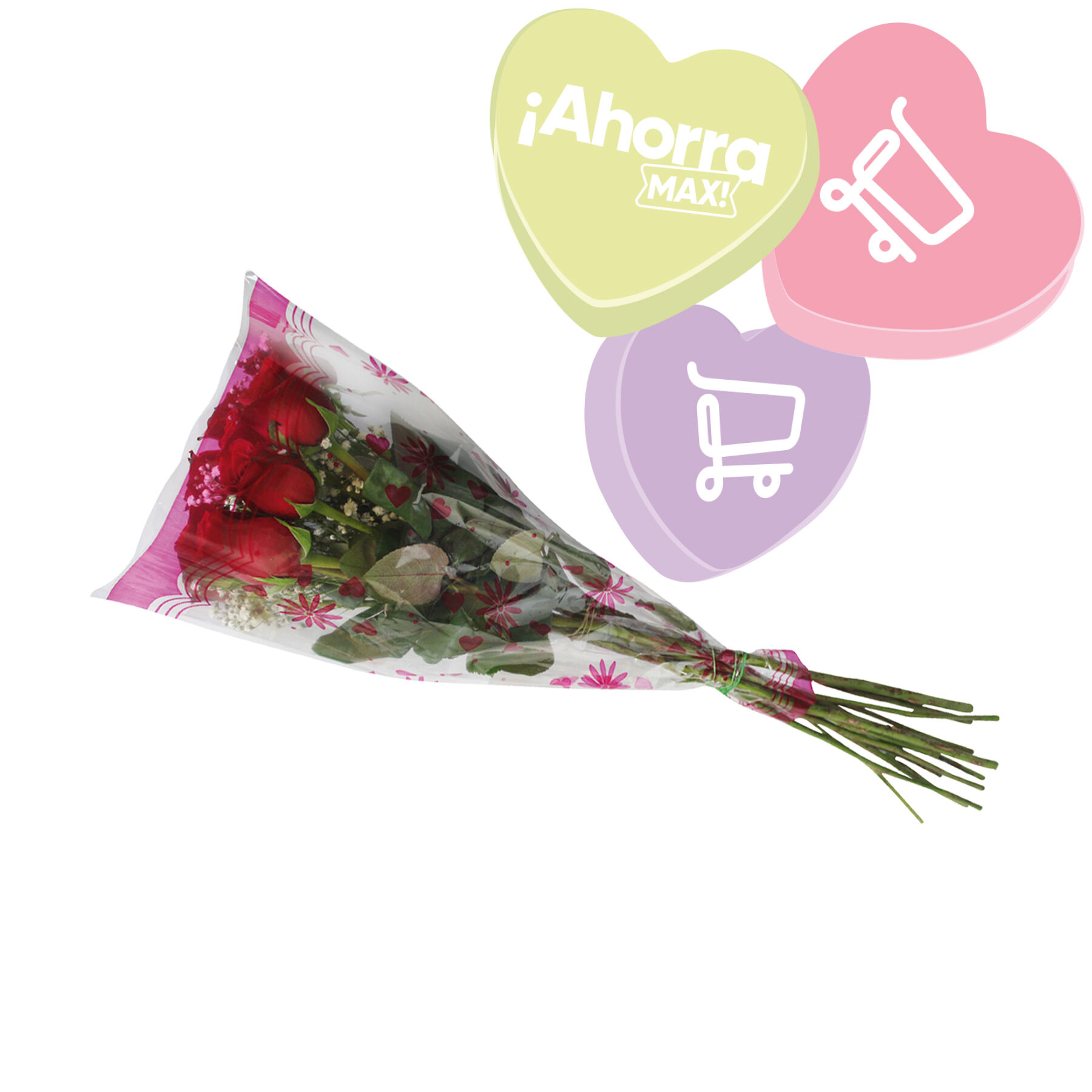 Ramo Rosas S/m 12.0 Pza
