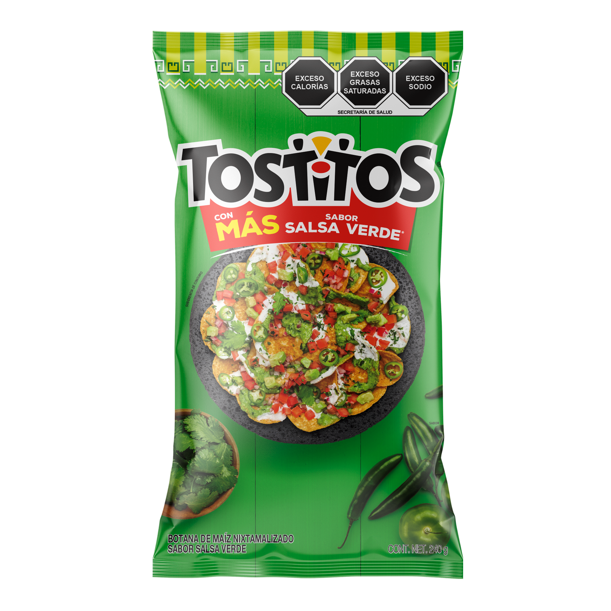 Tostitos Salsa Verde Sabritas 240 0 Gr