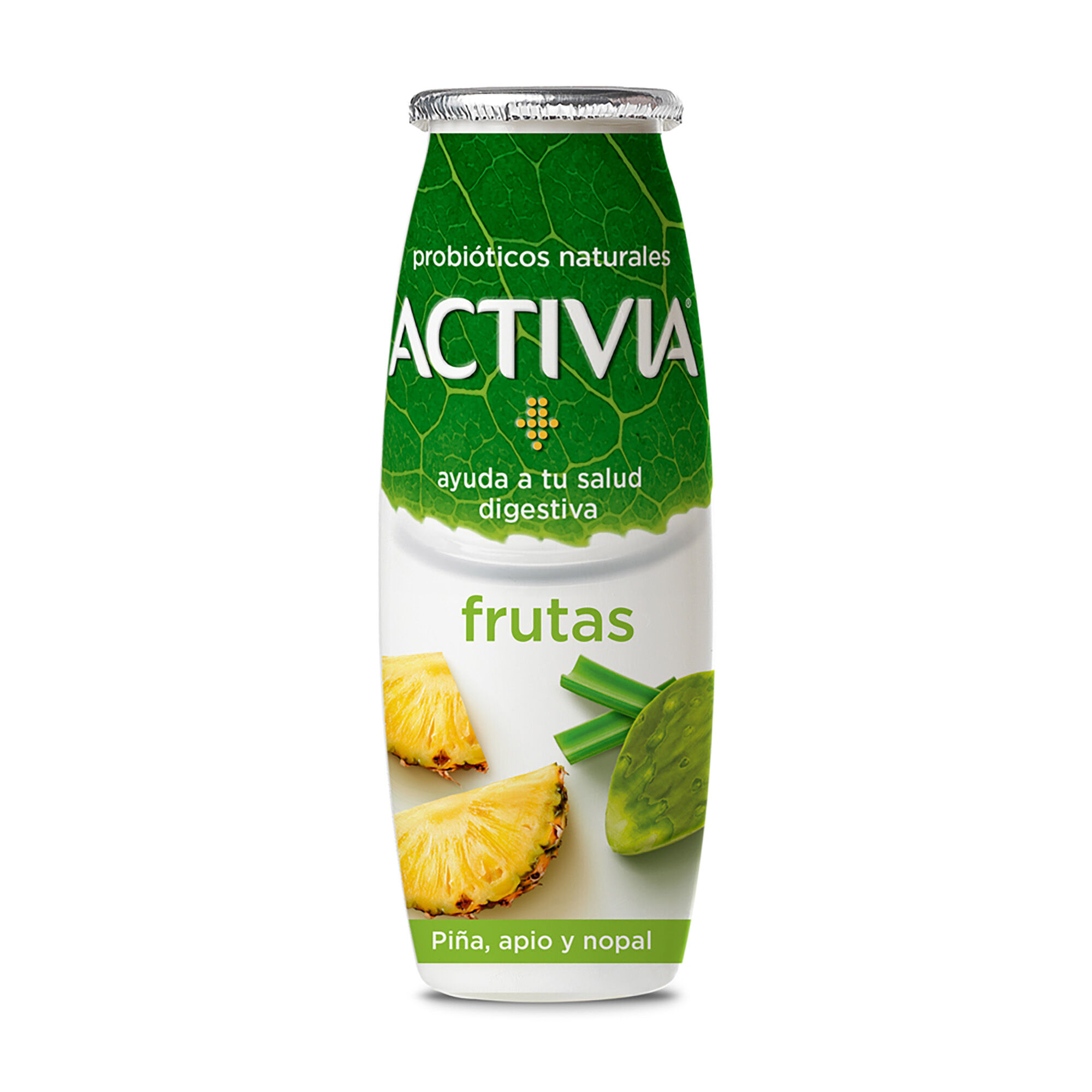 Yoghurt Bebible Piña Apio Nopal Activia 225.0 Gr