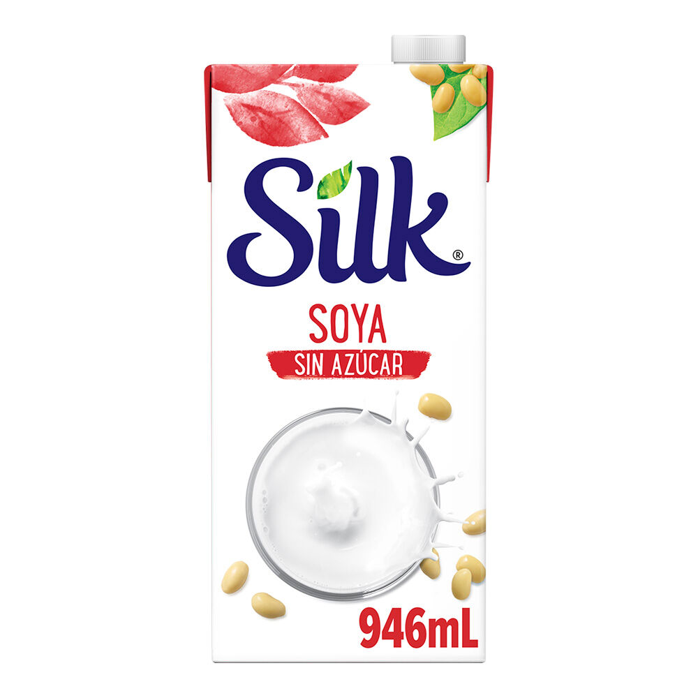 Leche De Soya Sin Azucar Silk 946.0 Ml