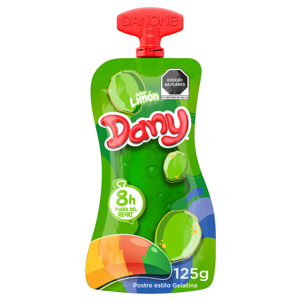 Gelatina Pouch Limon Dany 125.0 Gr