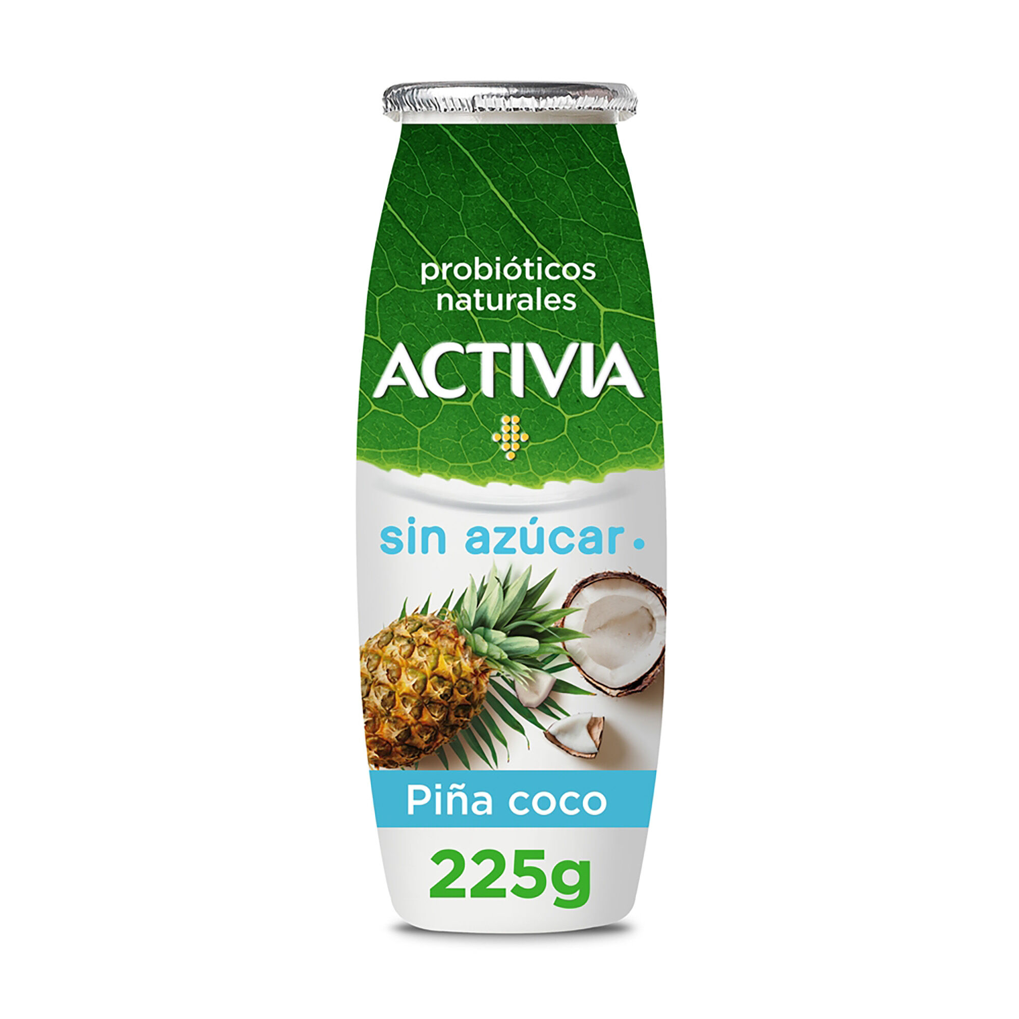 Yoghurt Piña Coco Sin Azucar Activia 225.0 Gr