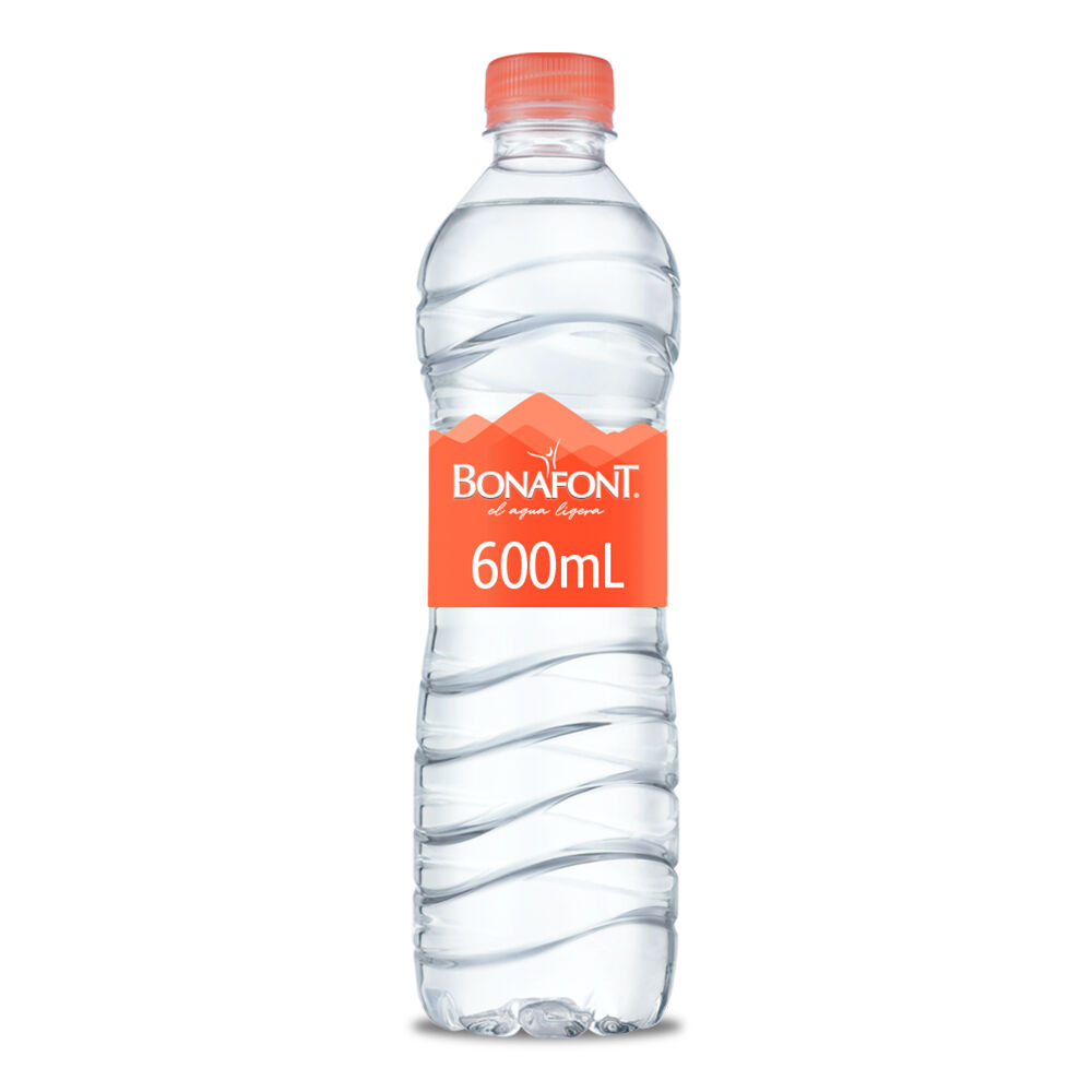 Agua Natural Bonafont 600.0 Ml