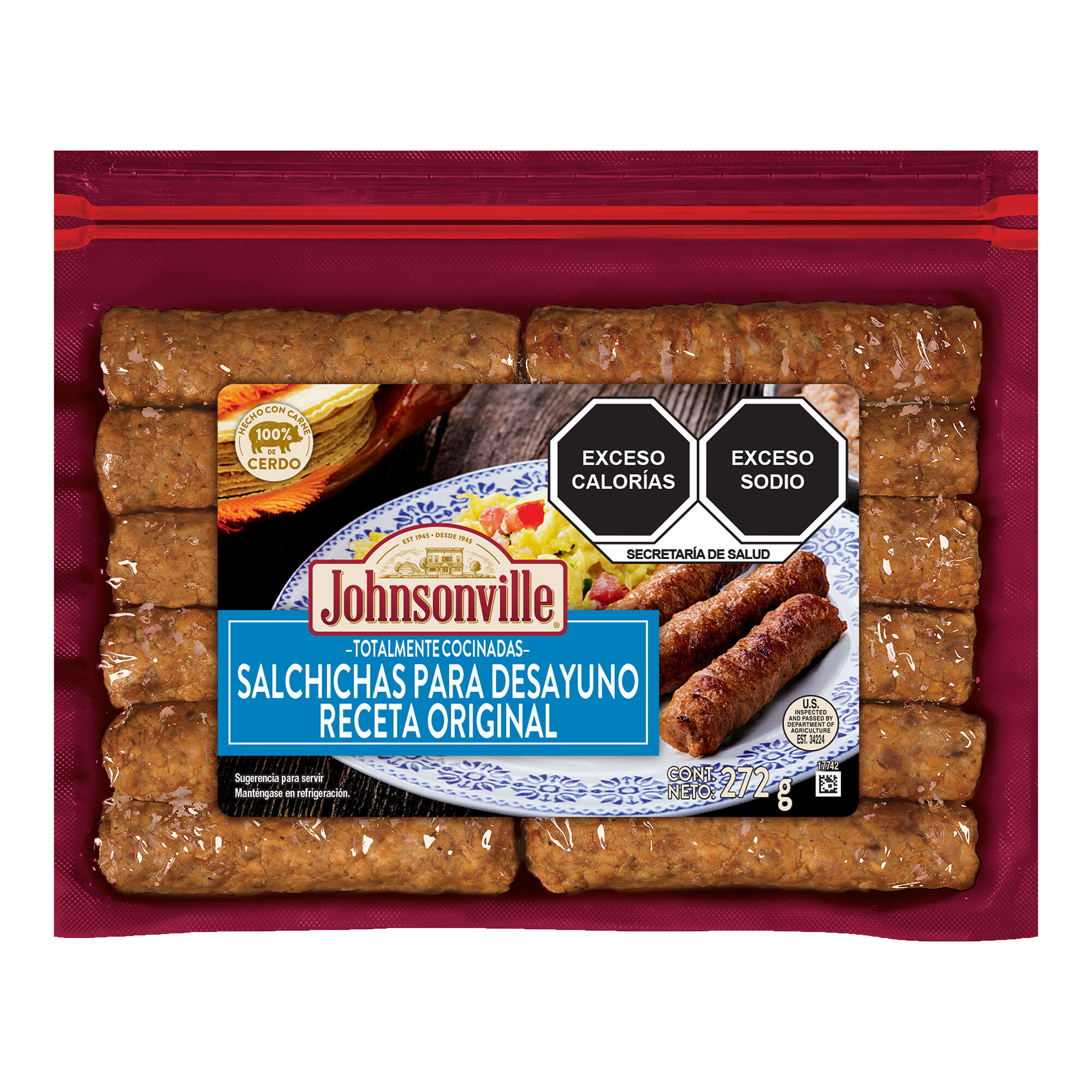 Salchicha De Res Johnsonville 397.0 Gr