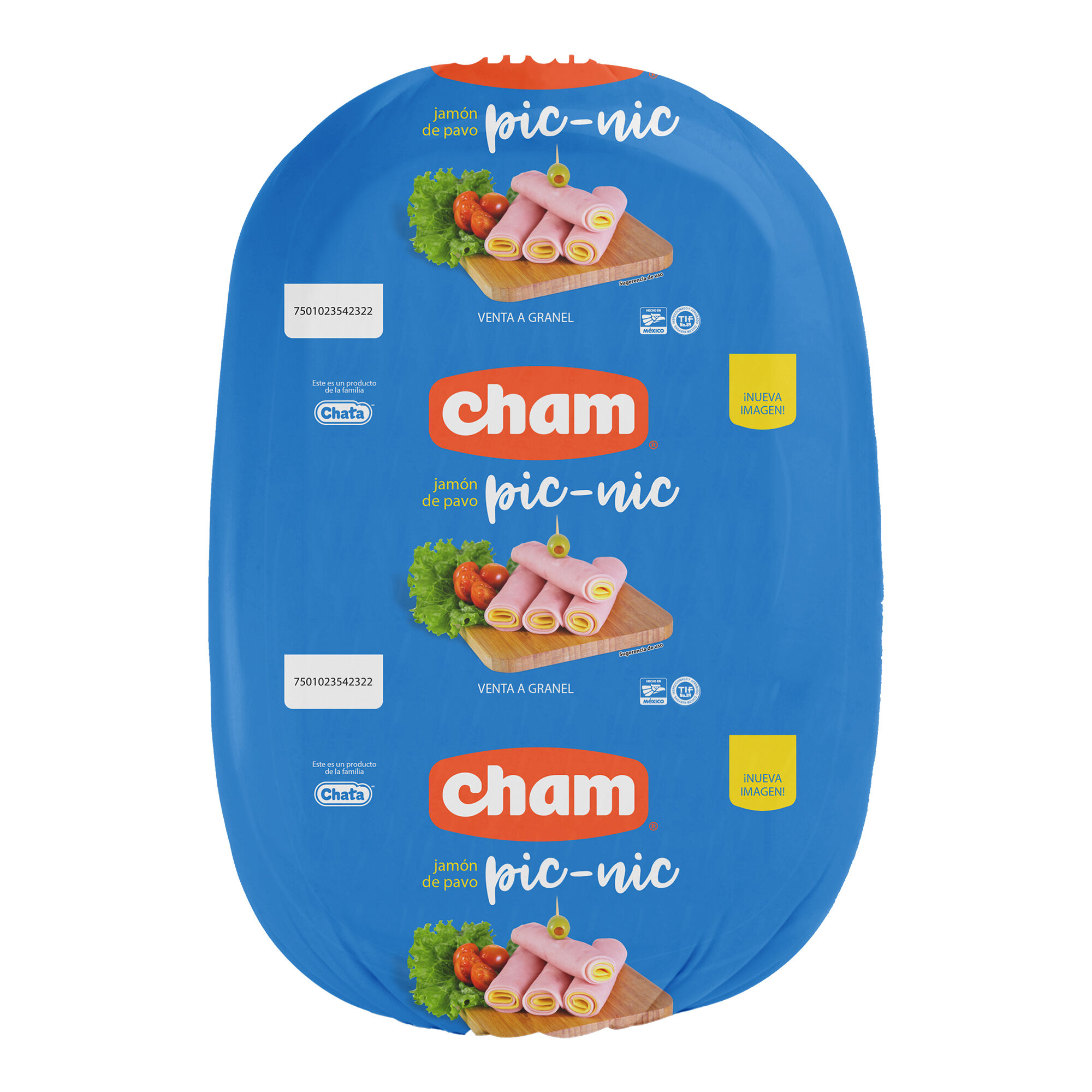 Jamon Pavo Pic Nic Cham 1.0 Kg