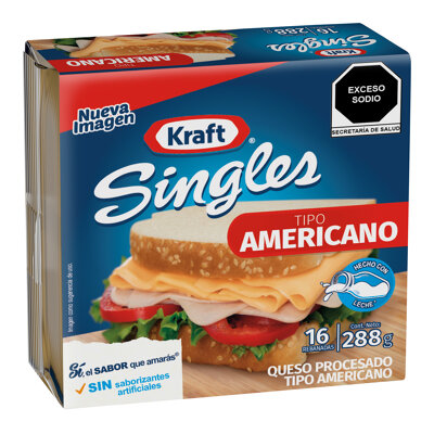 Queso Americano Kraft Heinz 288 G