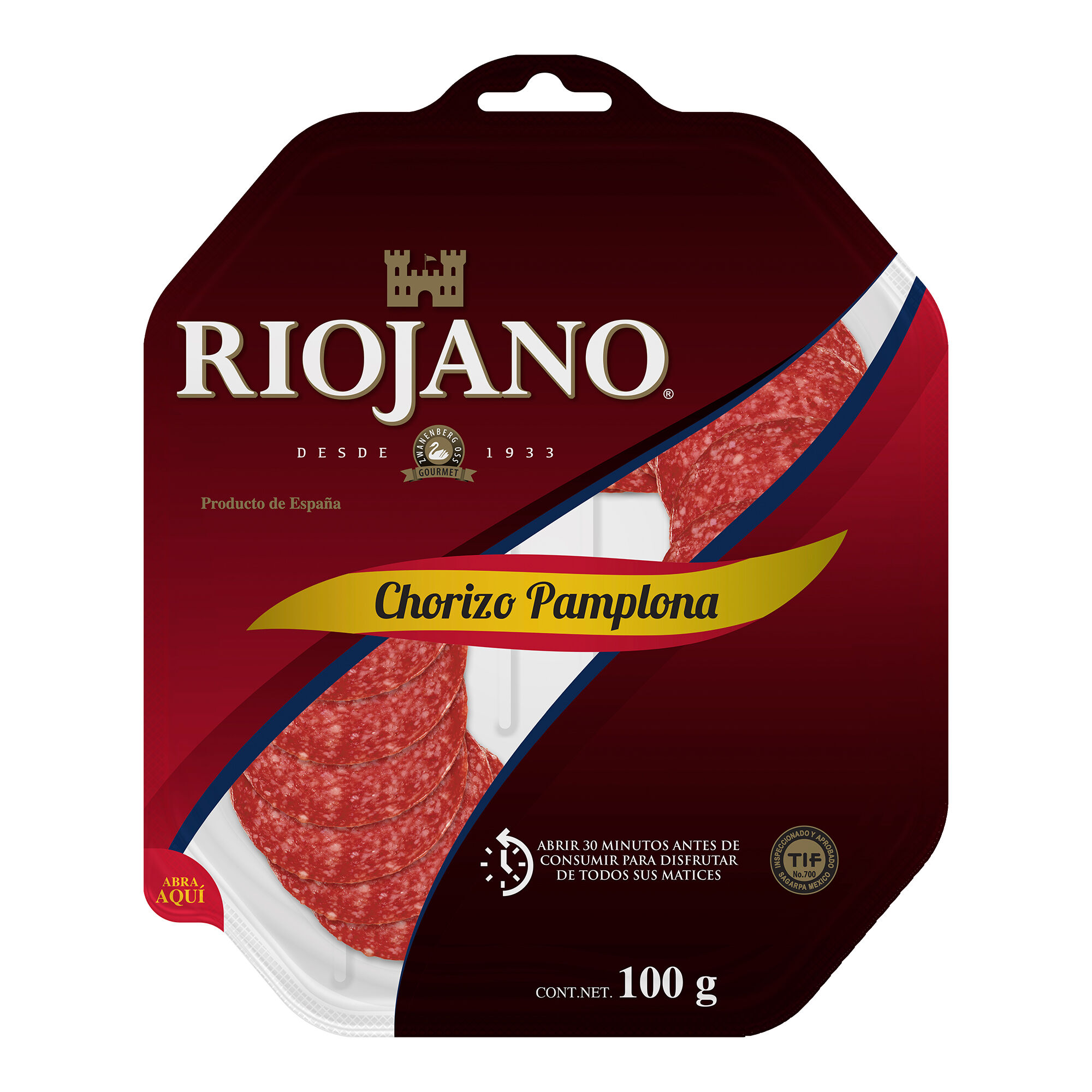 Chorizo Pamplona Riojano 100.0 Gr