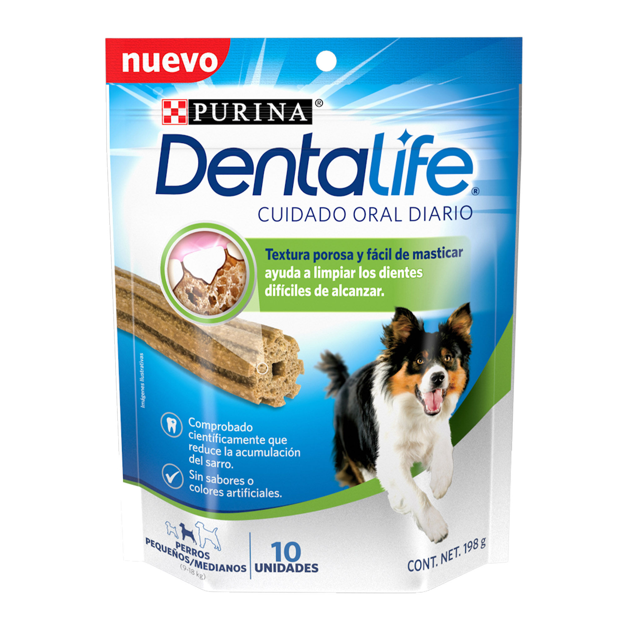 Botana Perro Cuidado Oral Raza Pequeña Dentalife 198.0