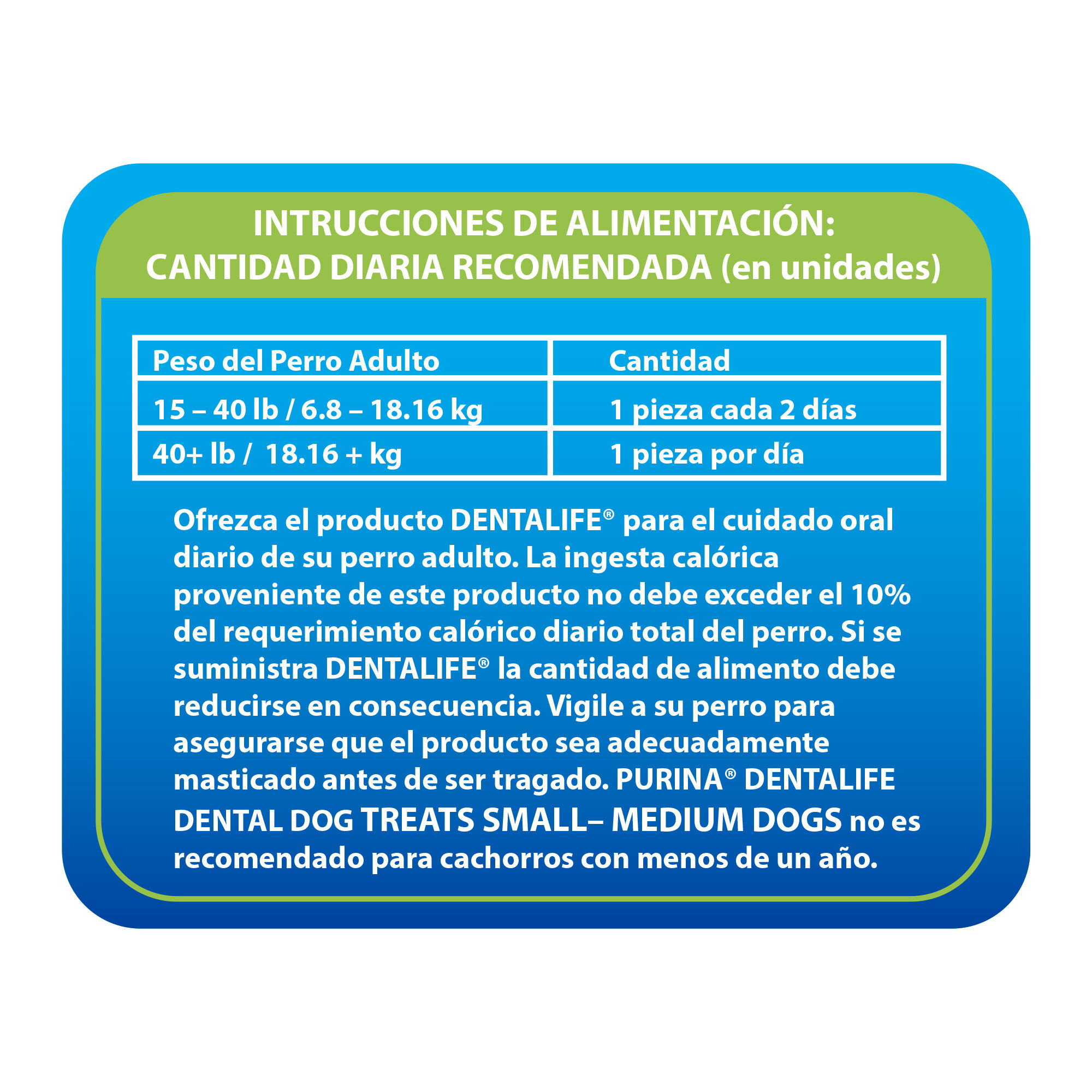 Botana Perro Cuidado Oral Raza Pequeña Dentalife 198.0