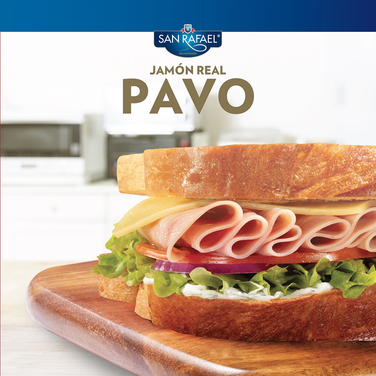 Jamon Sandwich De Pavo San Rafael 250.0 Gr