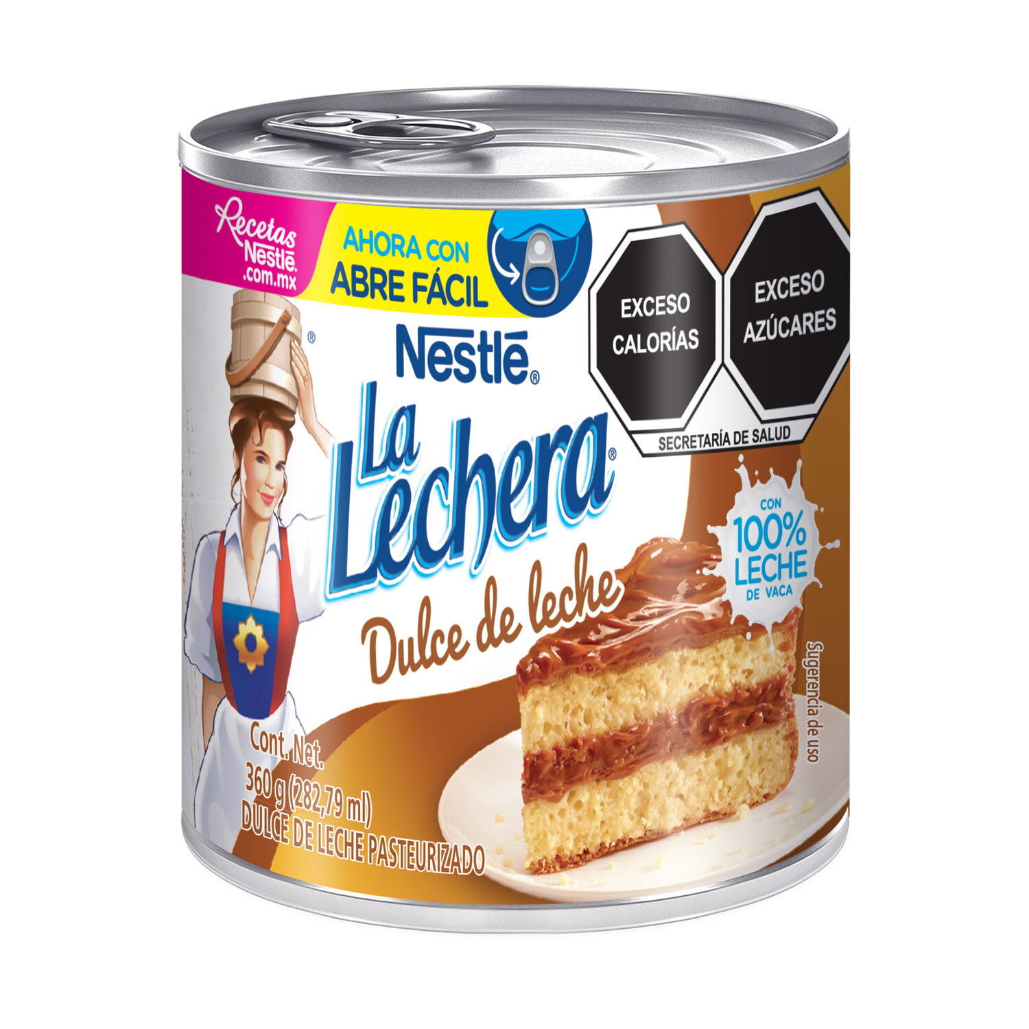 L. Condensada Dulce De Leche Nestle 360.0 Gr