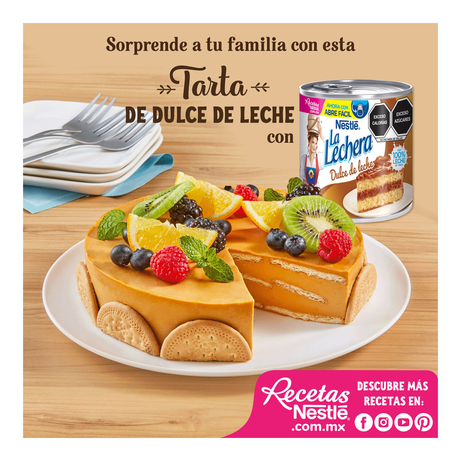 L. Condensada Dulce De Leche Nestle 360.0 Gr