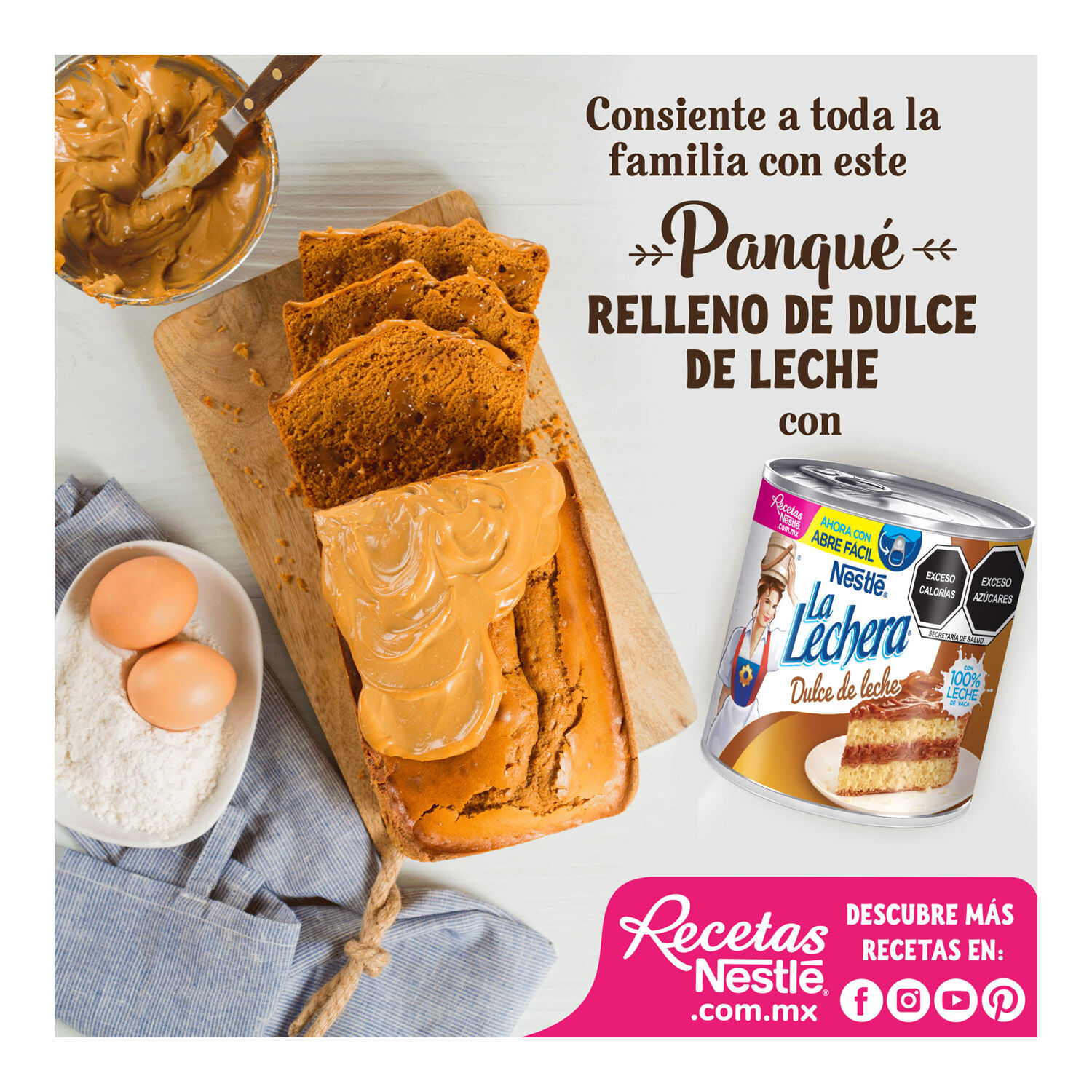 L. Condensada Dulce De Leche Nestle 360.0 Gr