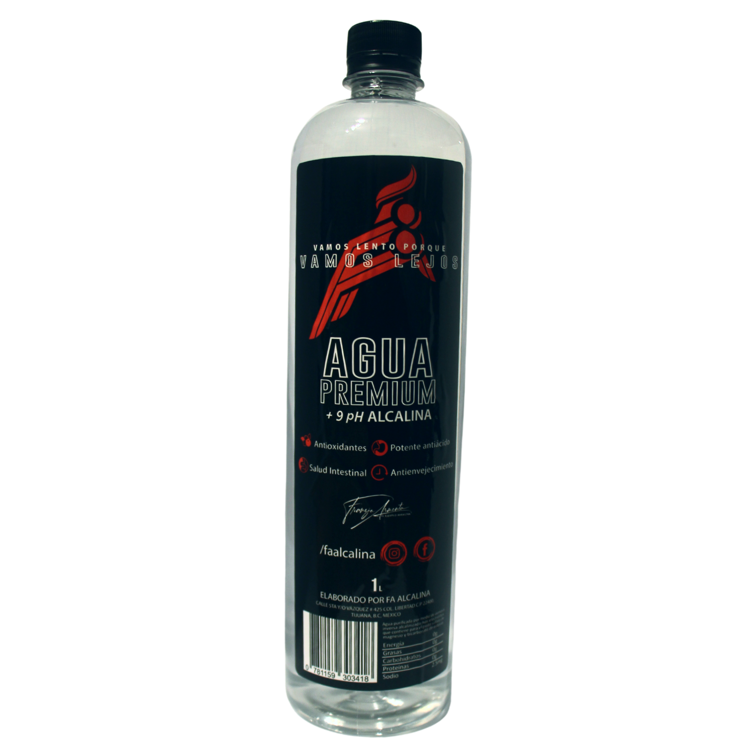 Agua Fa Alcalina 1.0 Lt