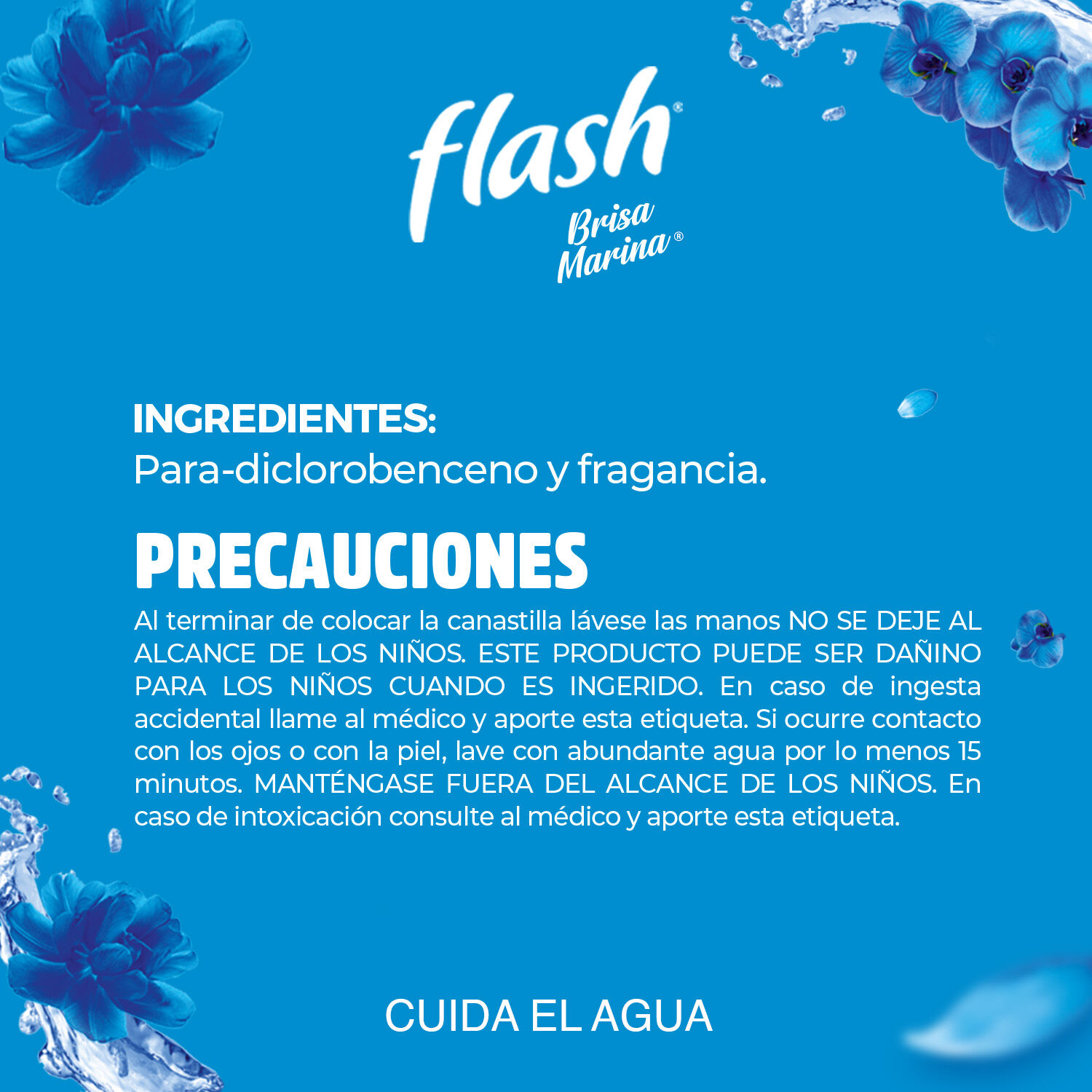 Pastilla Sanitaria Brisa Marina Flash 65.0 Gr