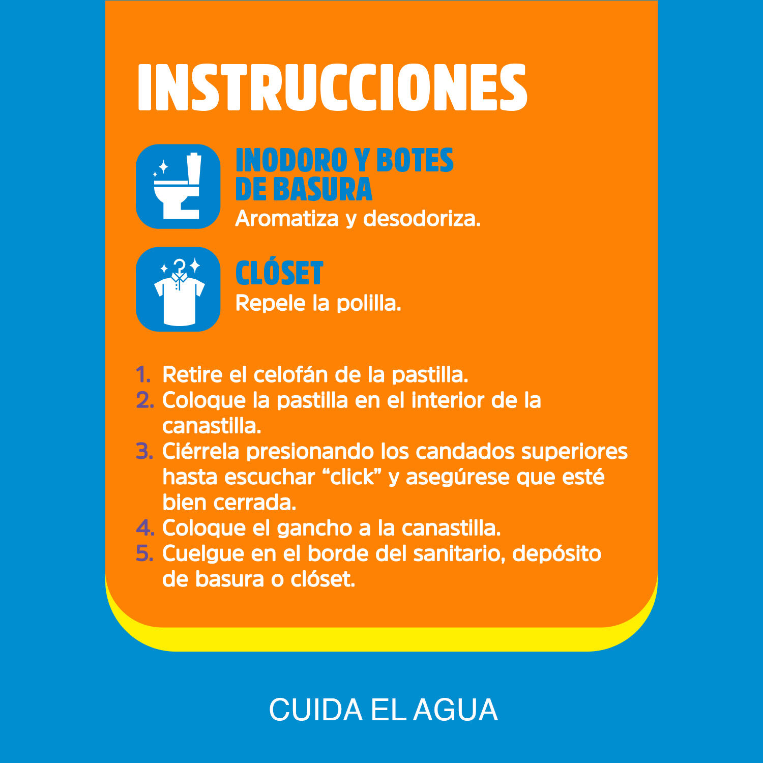 Pastilla Sanitaria Brisa Marina Flash 65.0 Gr