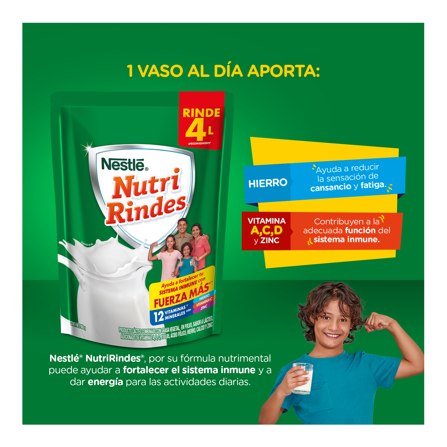 Nutri Rindes Bolsa Nestle 460.0 Gr