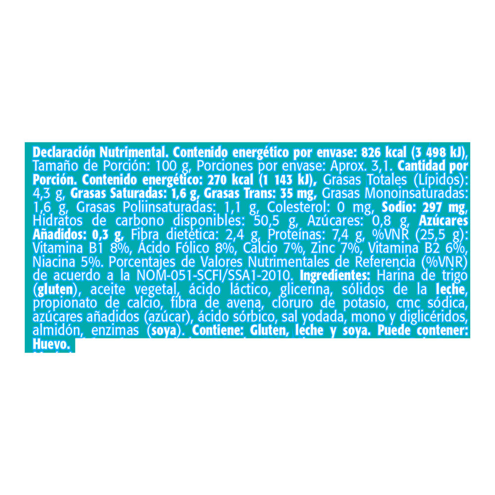 Tortillinas Norte Tia Rosa 12.0 Pza