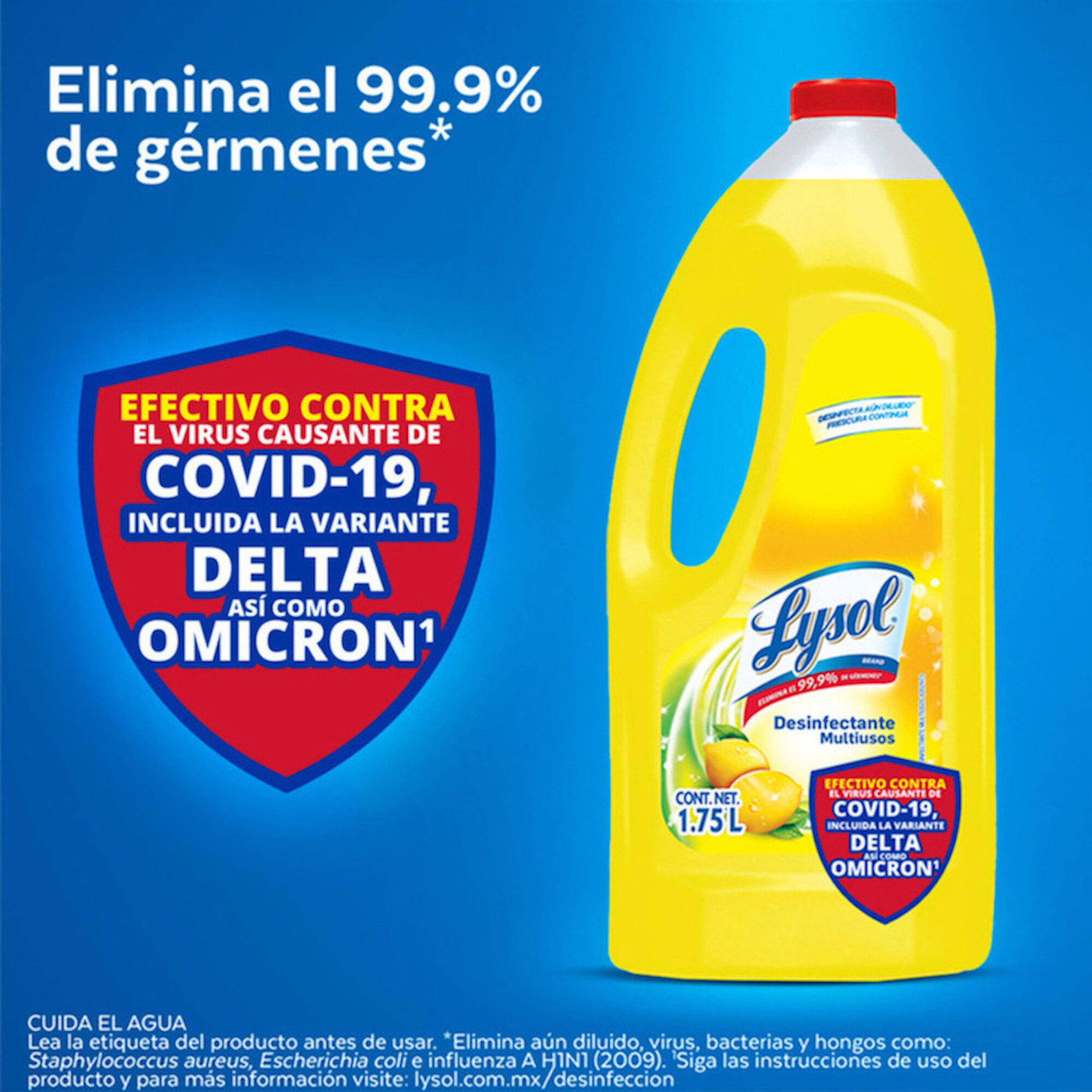 Desinfectante Liquido Citrico Lysol 1.75 Lt