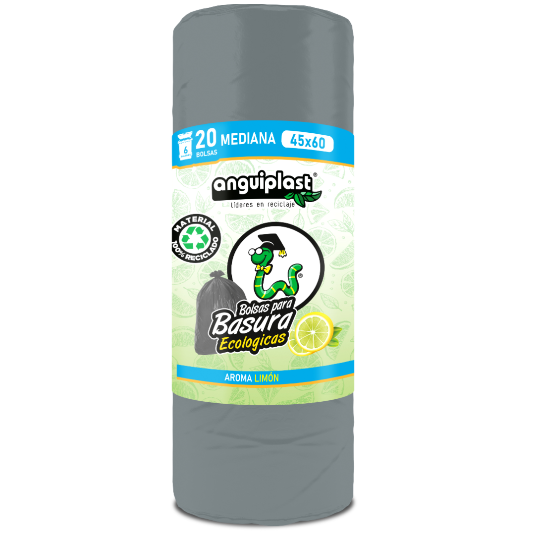 Bolsa Negra Limon Med 20 Pz Anguiplast 20.0 Pza