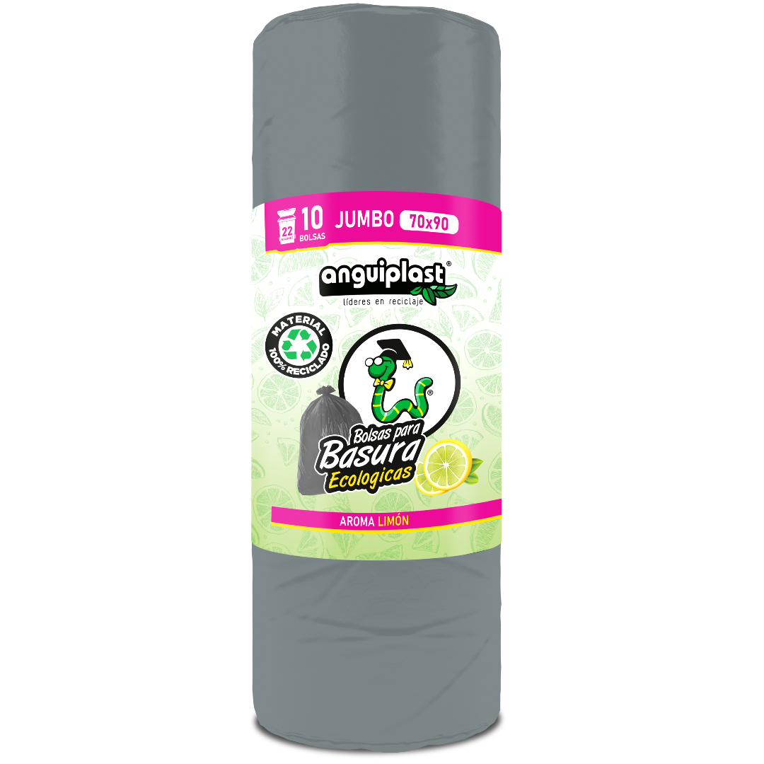 Bolsa Basura Limon Jum 10 Pz Anguiplast 10.0 Pza