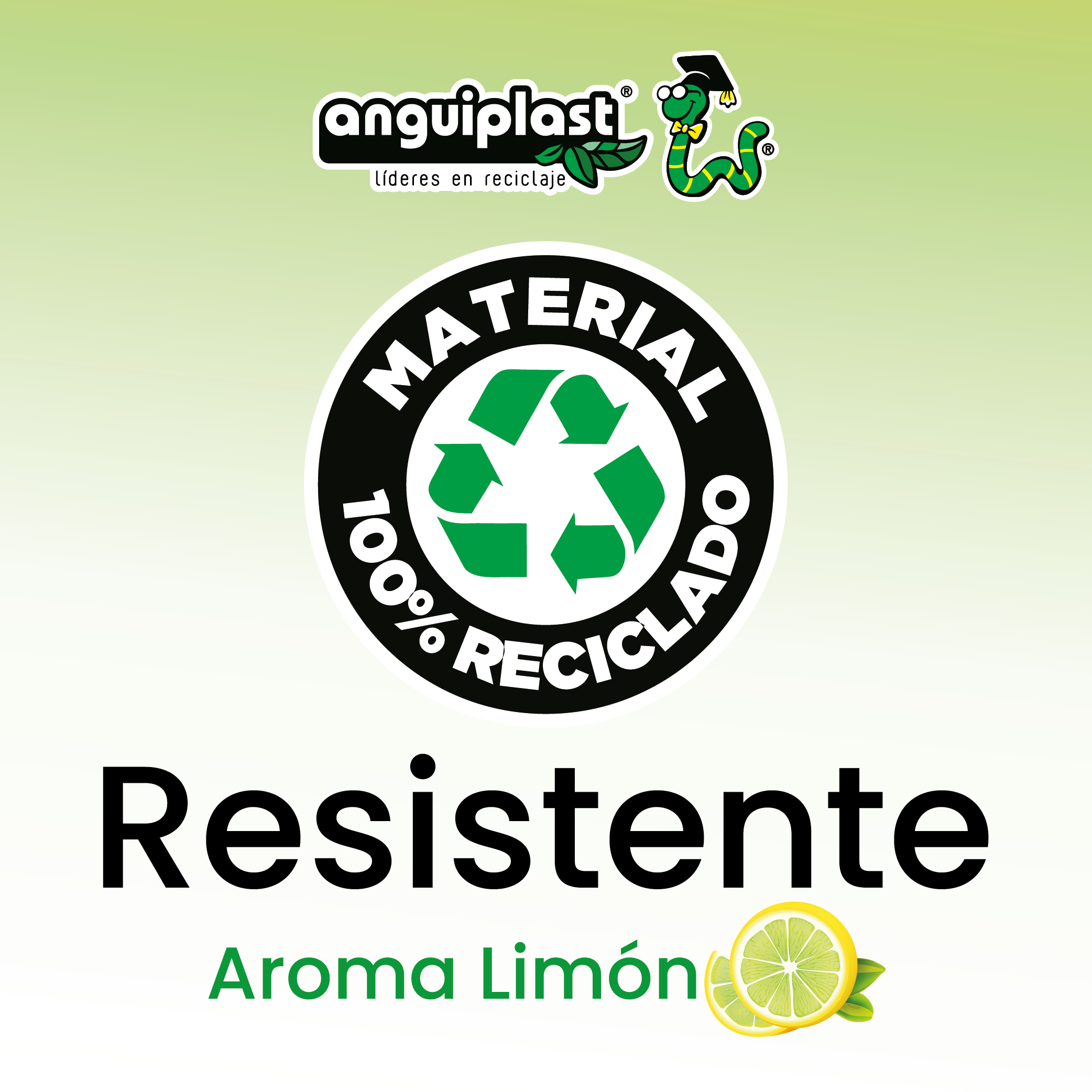 Bolsa Basura Limon Jum 10 Pz Anguiplast 10.0 Pza