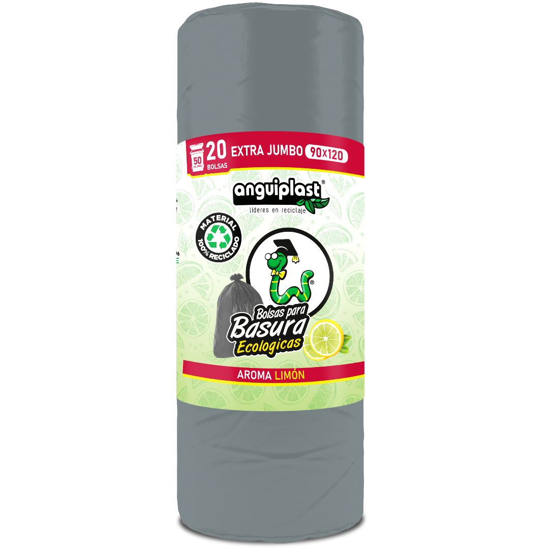 Bolsa Para Basura Limon Xjum 20 Pz Anguiplast 20.0 Pza