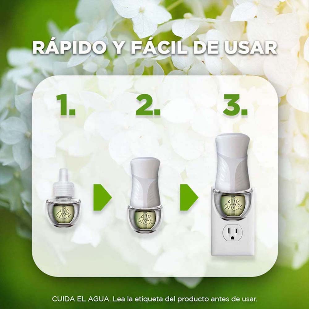 Aromatizante Electrico 2pack Turquoise Oasis Air Wick 21.