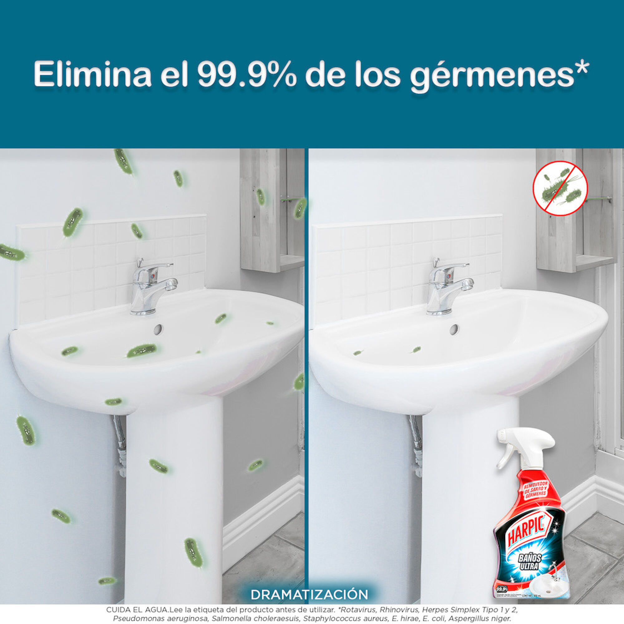 Limpiador Baño Antihongos Ultra Sin Cloro Harpic 650.0
