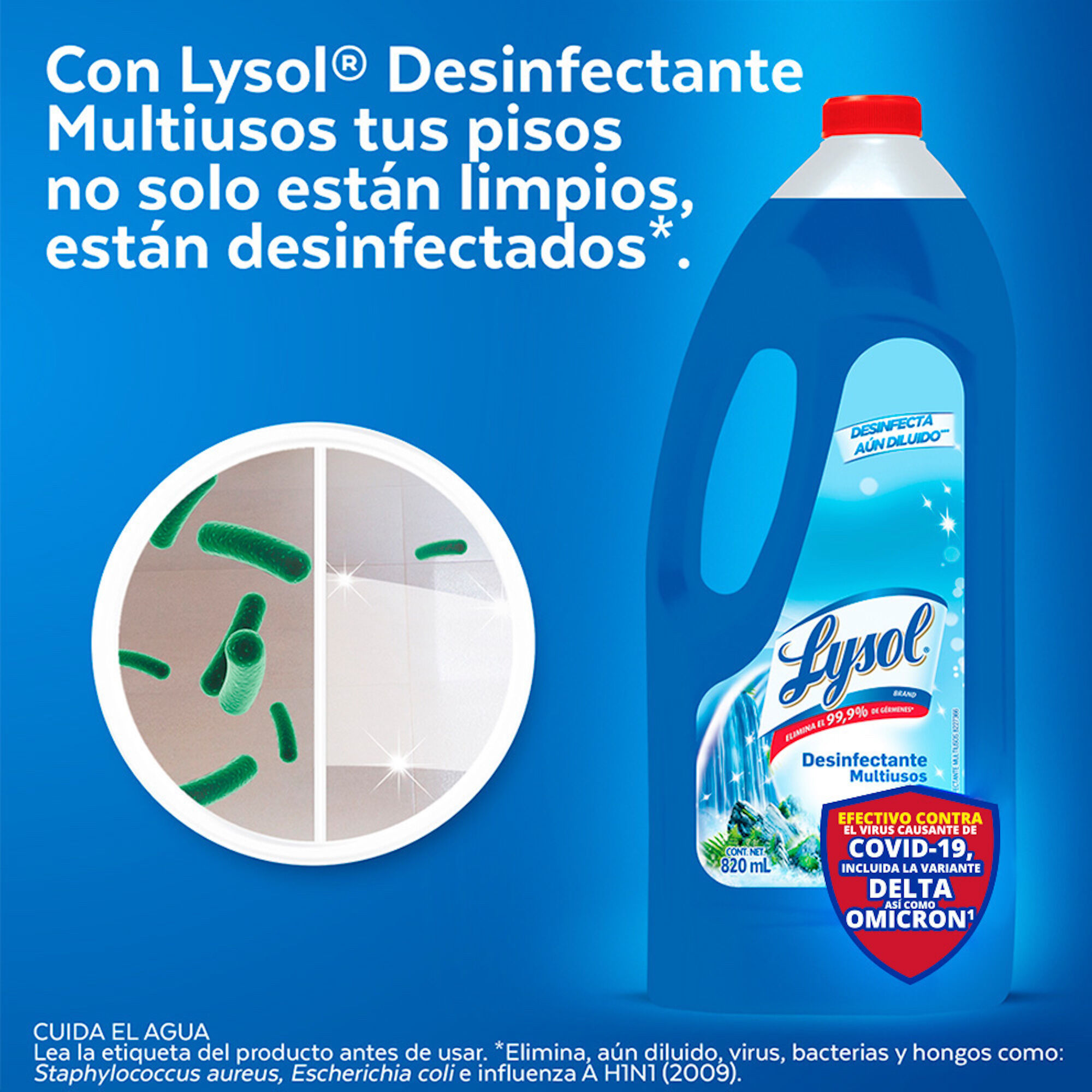 Desinfectante Liquido Lysol 820.0 Ml