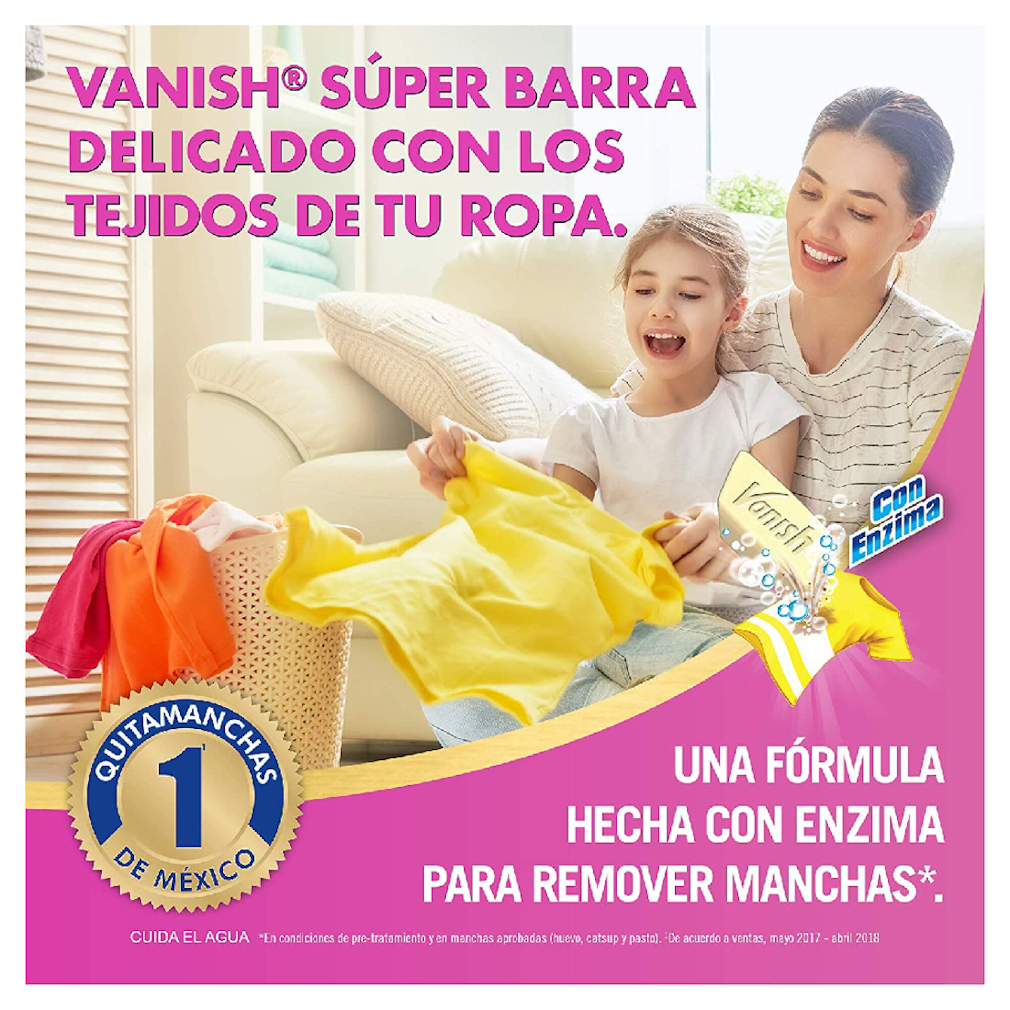 Jabon Barra Vanish 68.0 Gr