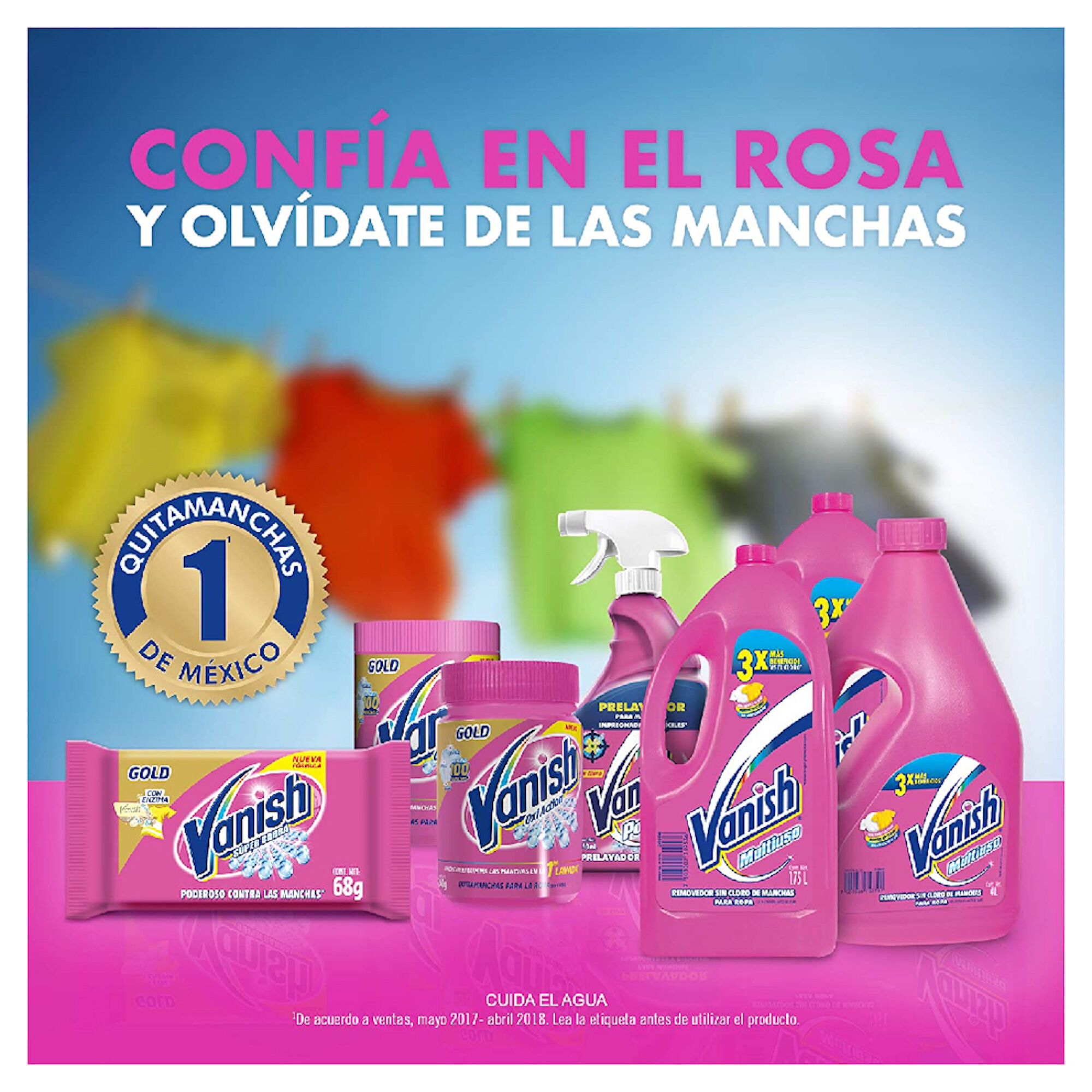 Jabon Barra Vanish 68.0 Gr