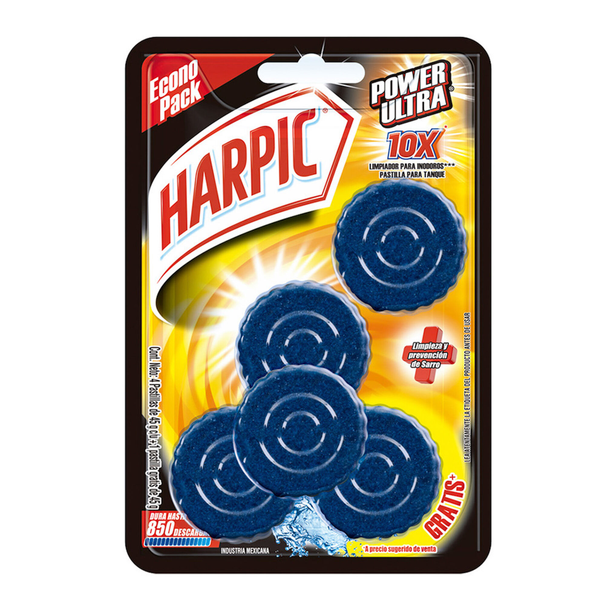 Pastilla Sanitaria Frescura Marina Harpic 5.0 Pza