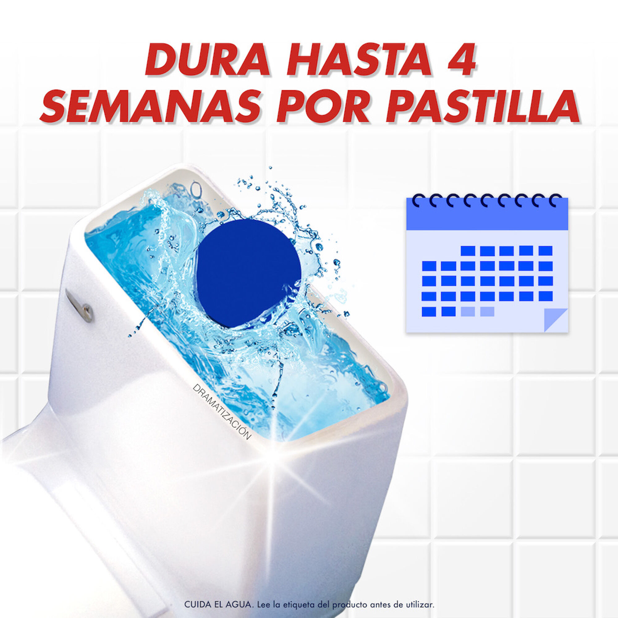 Pastilla Sanitaria Frescura Marina Harpic 5.0 Pza