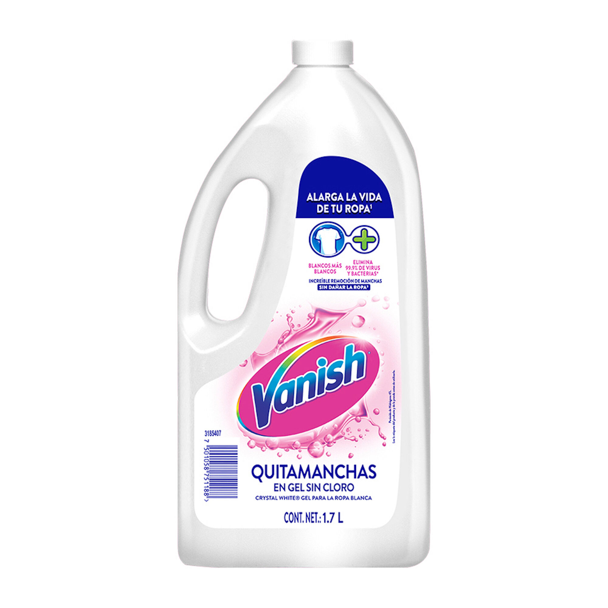 Quitamanchas Liq Bco Vanish 1700 Ml
