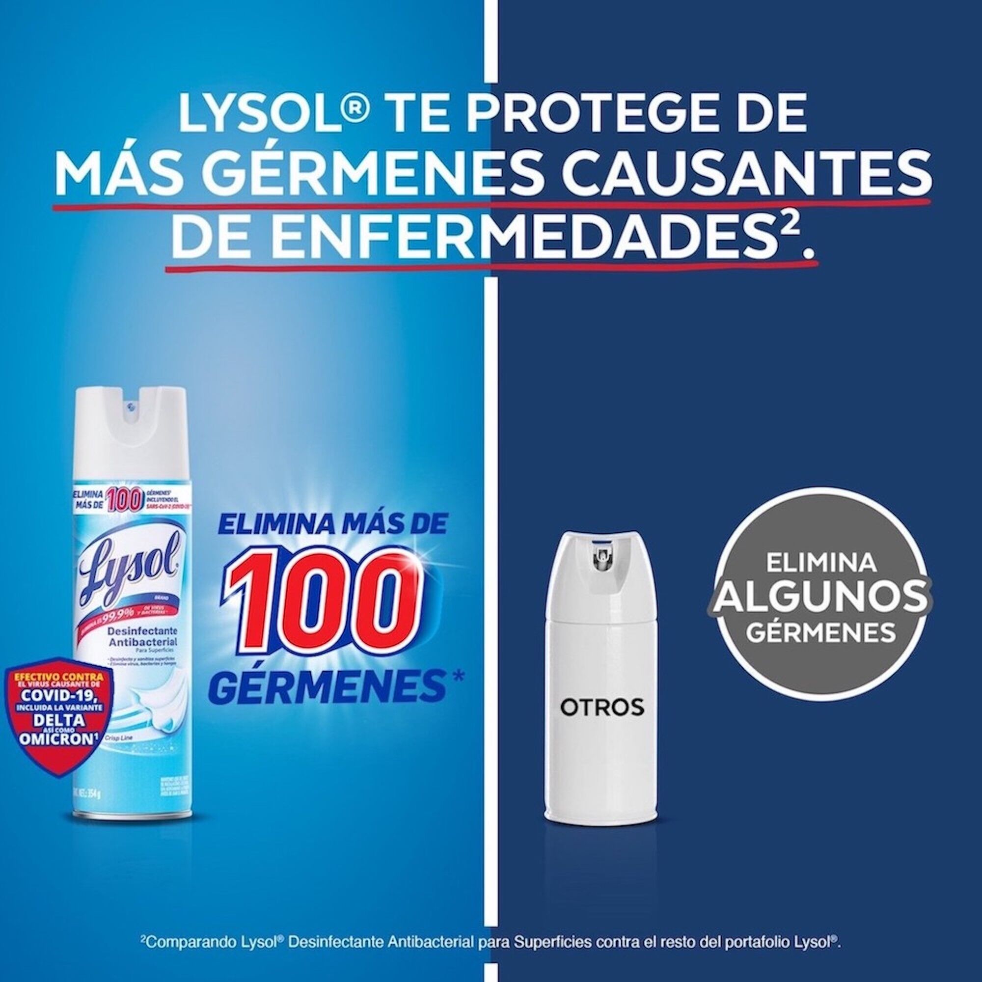 Desinfectante Aerosol Crisp Linen Lysol 475.0 Ml