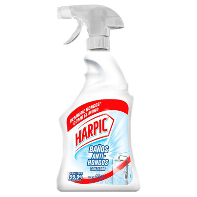 Limpiador Liq Antihongos Trigger Harpic 650 Ml