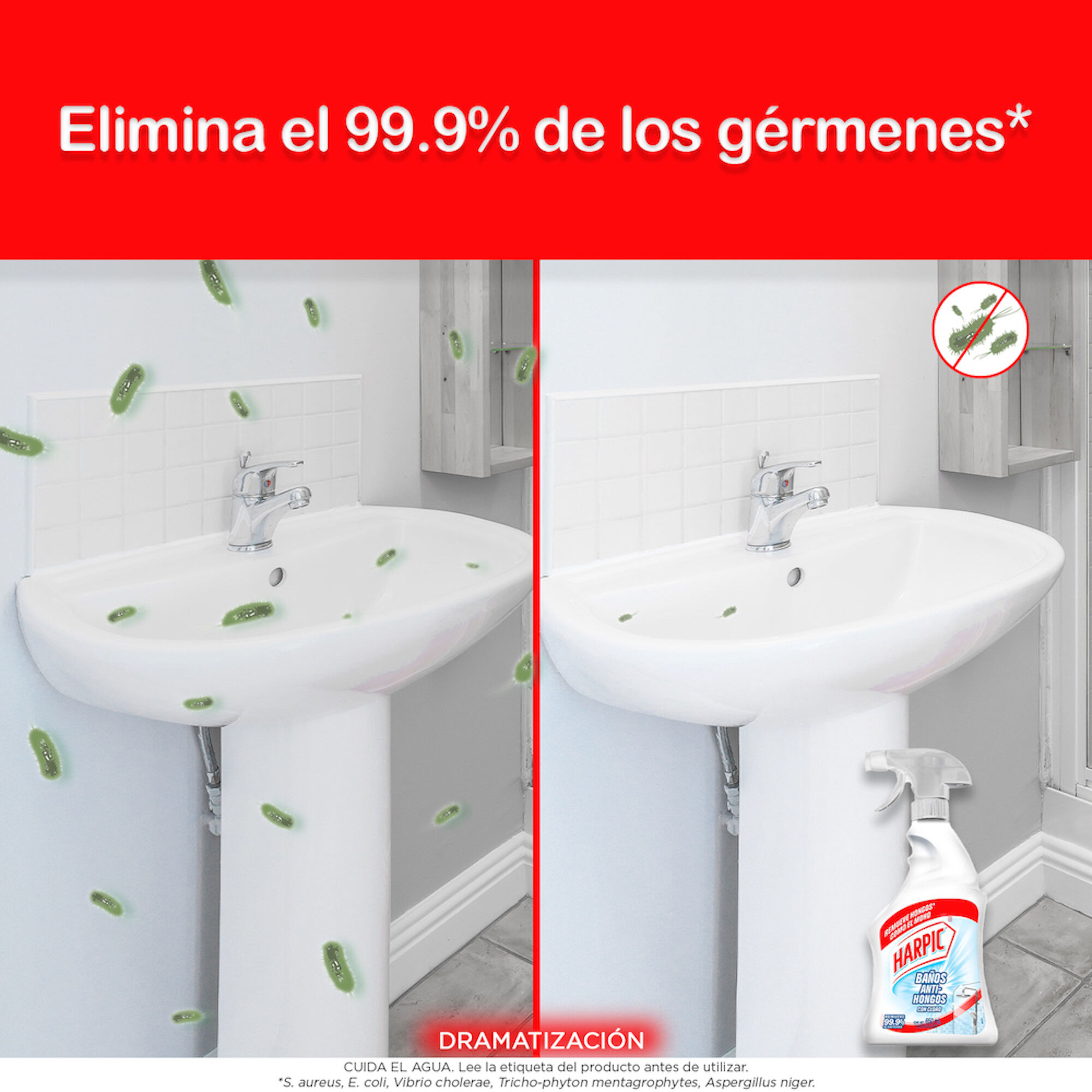 Limpiador Baño Anti Hongos Harpic 650.0 Ml