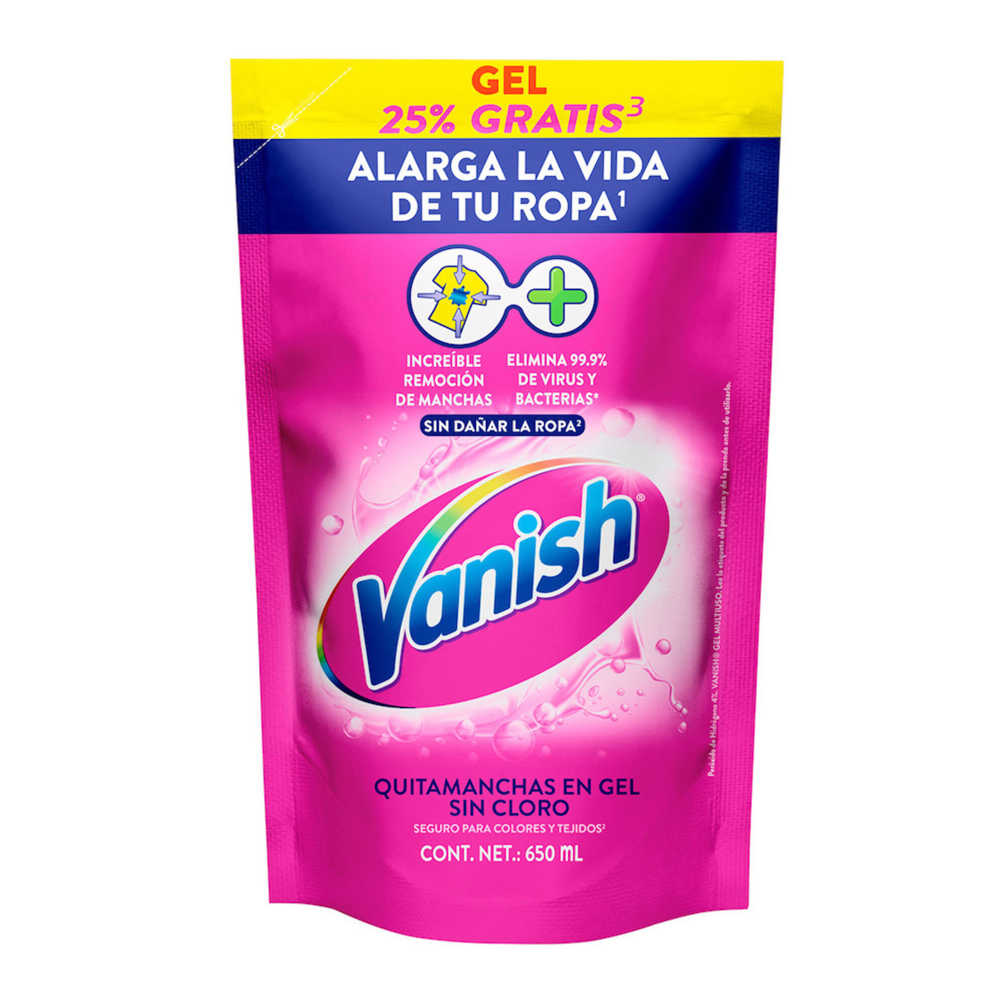Quitamanchas Liq Color Vanish 650 Ml